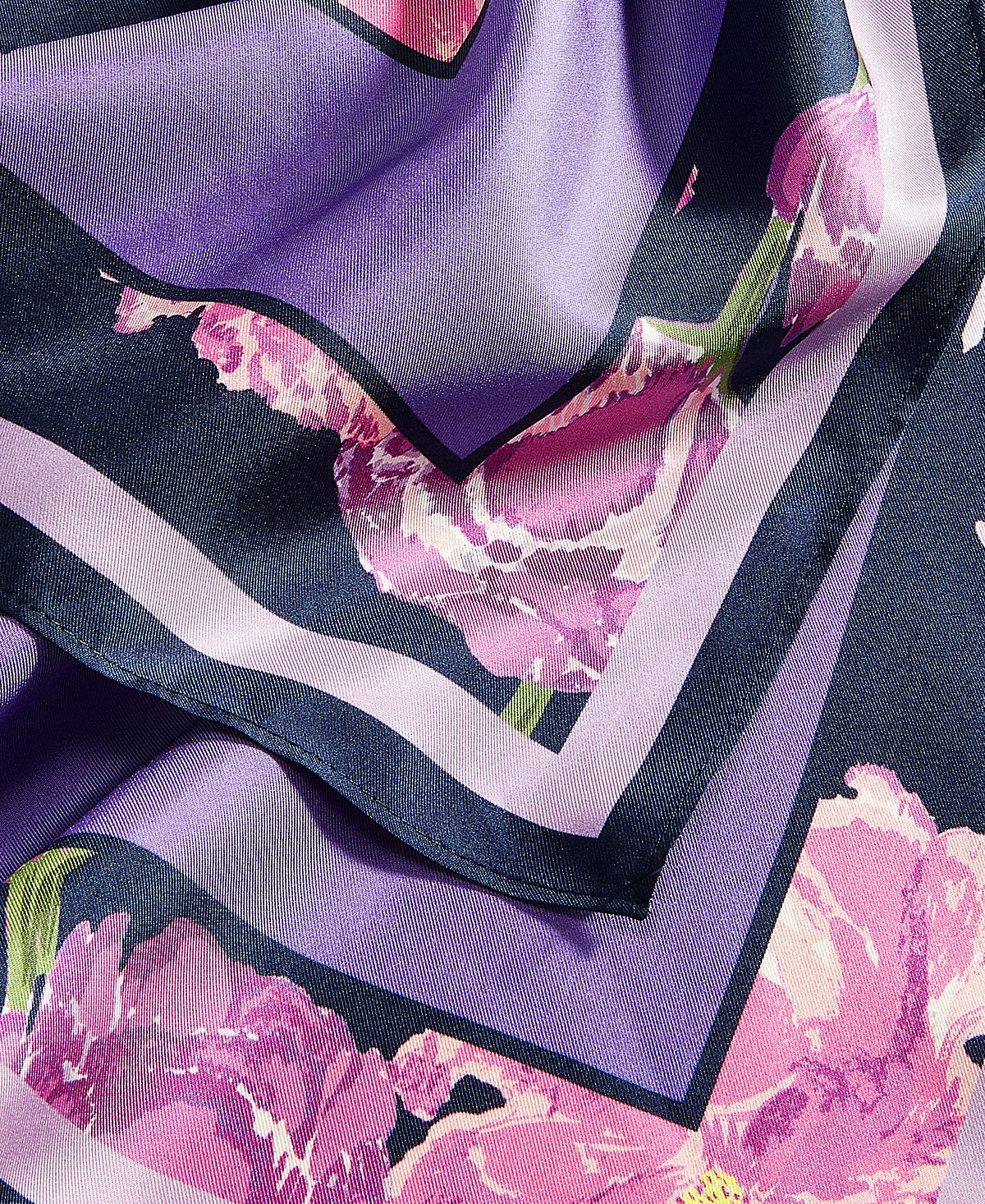 Квадратный шелковый шарф Macy's Flower Show, эксклюзивно в Macy's