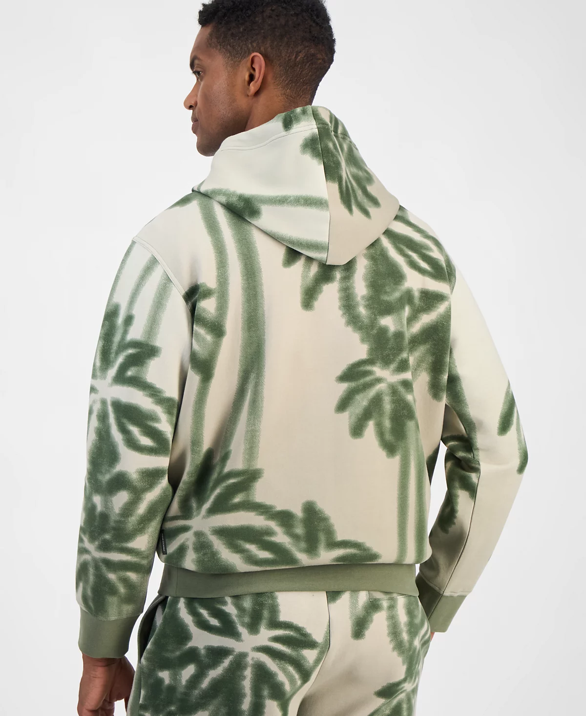 Мужская толстовка AX Armani Exchange с длинным рукавом и принтом пальмы 30490₽