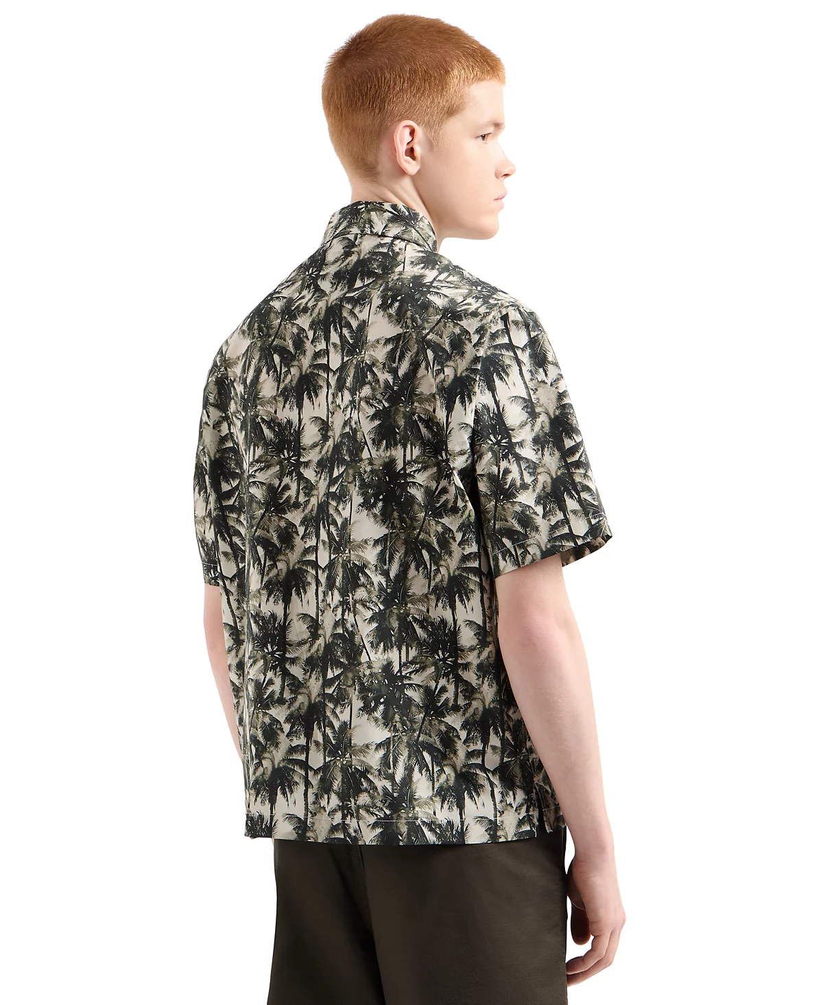 Мужская рубашка AX Armani Exchange с пальмовым принтом 18990₽