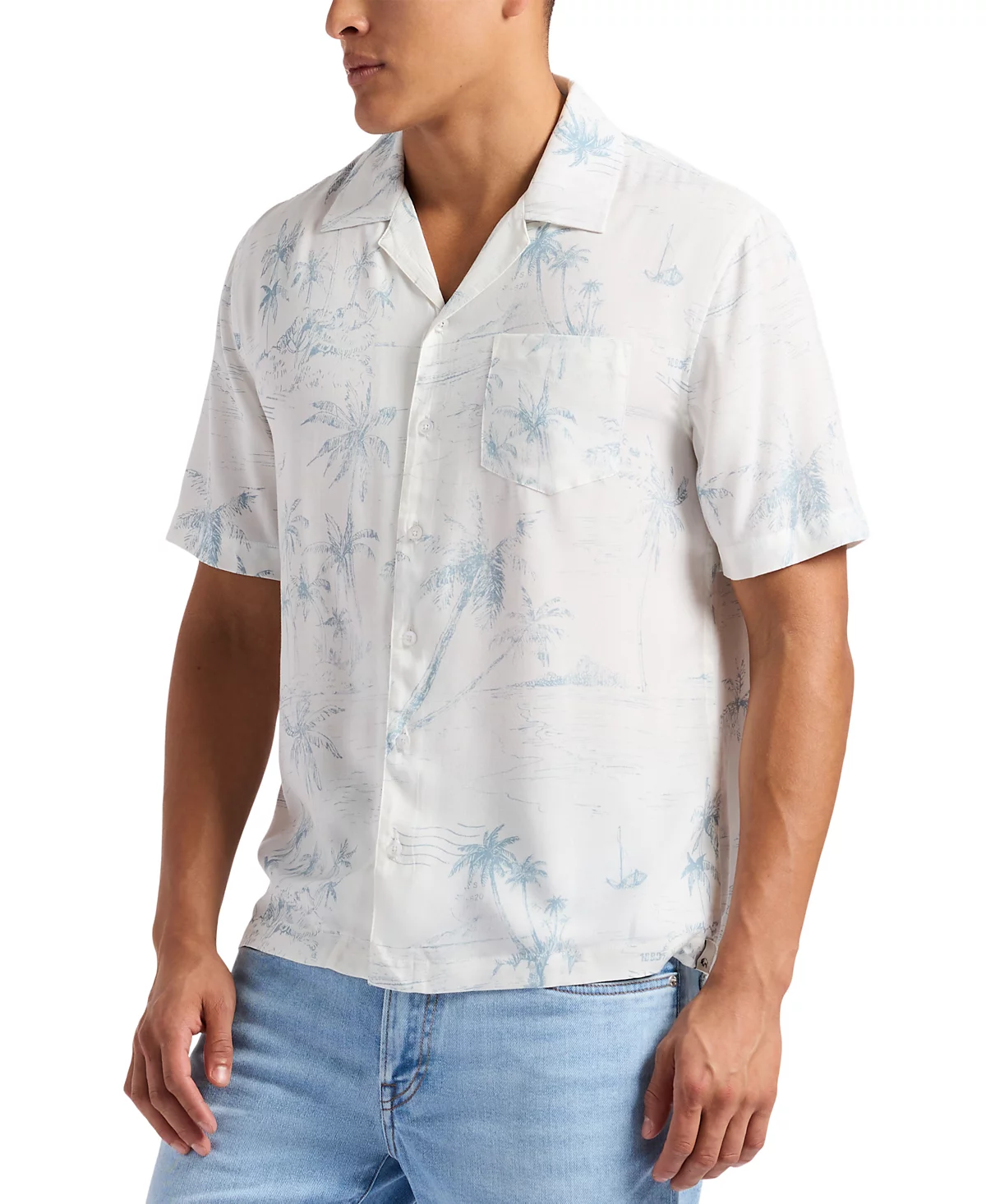 Мужская рубашка Sandro Tropical 11190₽