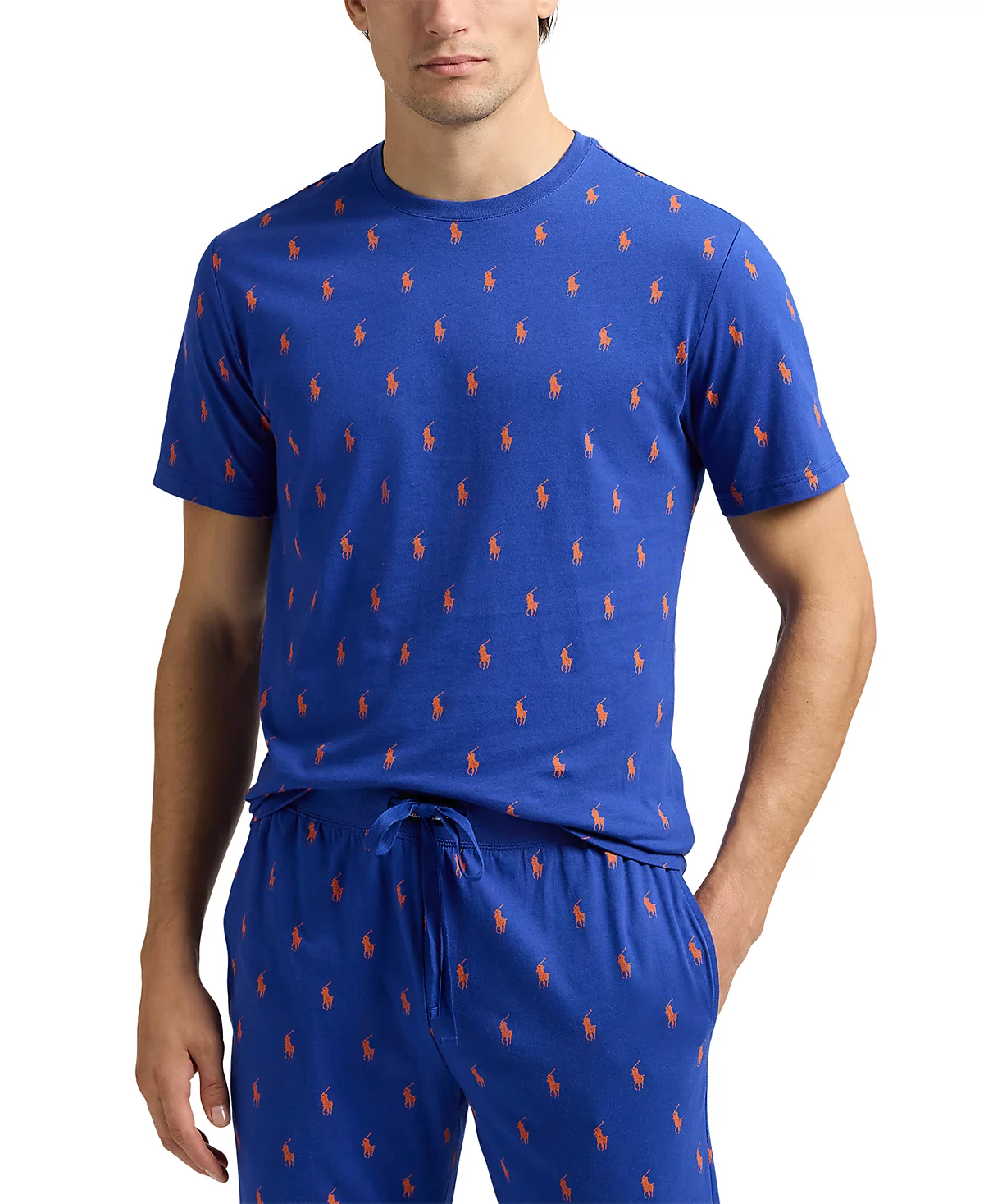 Мужская пижама для бега трусцой Polo Ralph Lauren с коротким рукавом, эксклюзивно в Macy's
