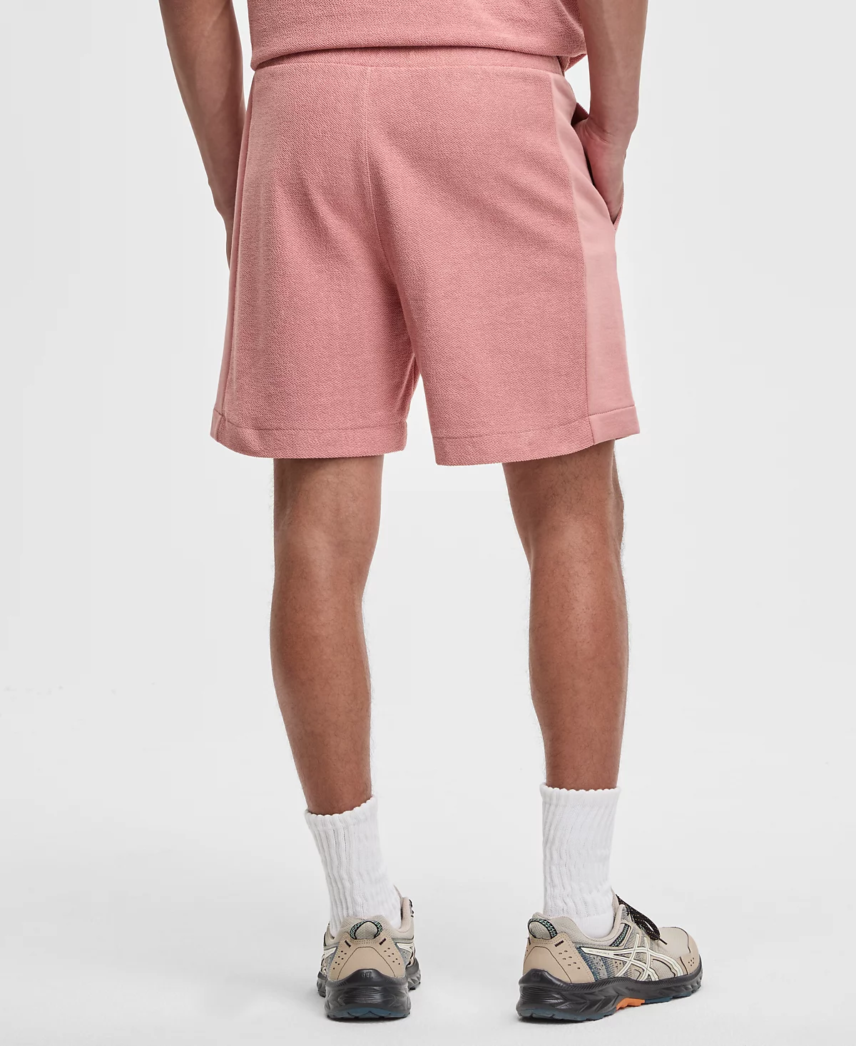 Мужские махровые шорты Mode of One Regular-Fit 7 Reverse эксклюзивно в Macys 9390₽