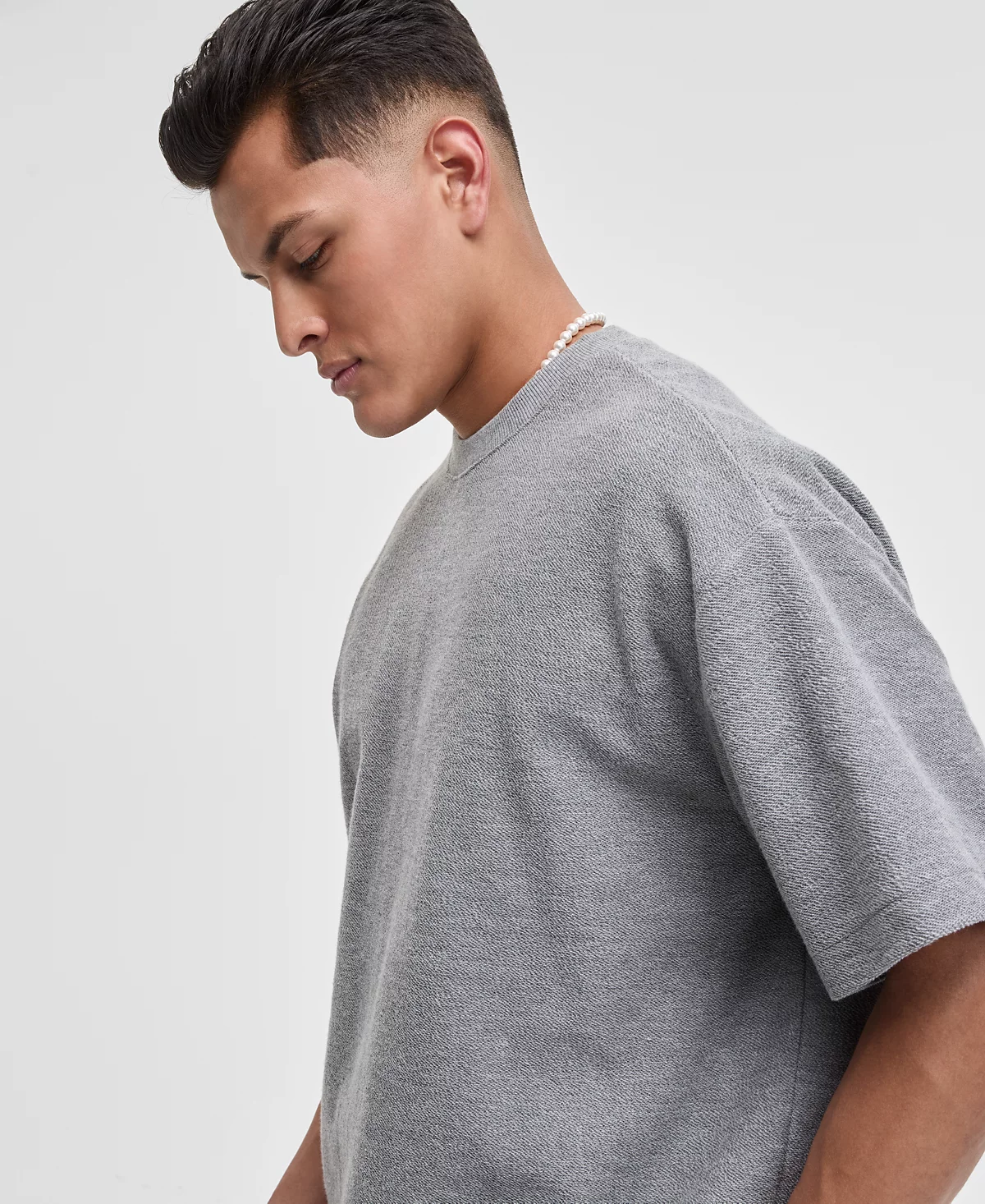 Модный мужской свитшот с текстурой Оверсайз от One эксклюзивно представленный в Macys 8490₽