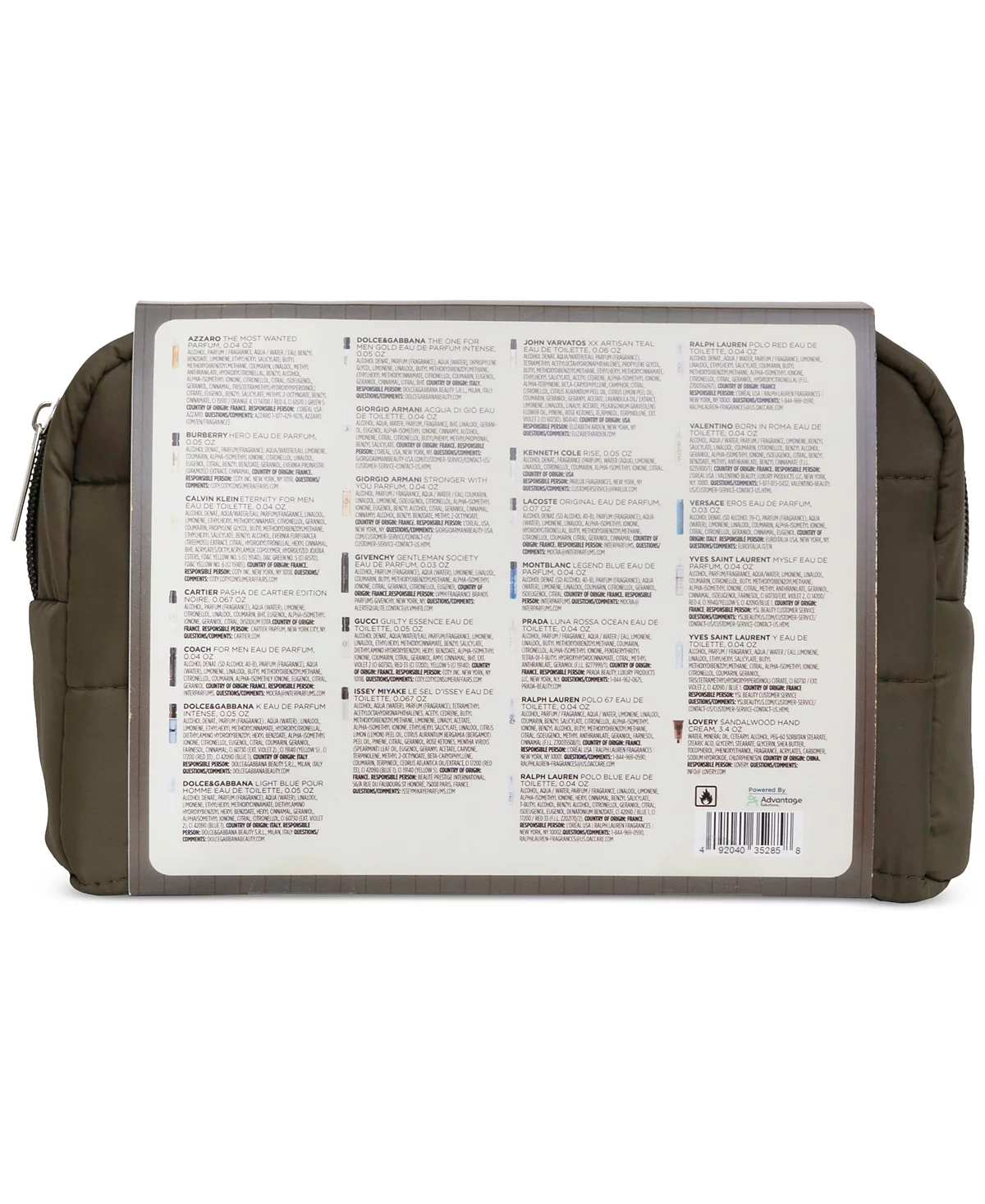 26 шт Набор пробников ароматов для Него эксклюзивно в Macys 7590₽