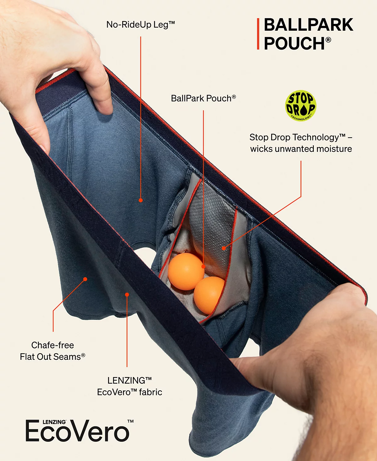 Мужские трусы-боксеры SAXX Vibe Xtra Slim-Fit с принтом 6490₽