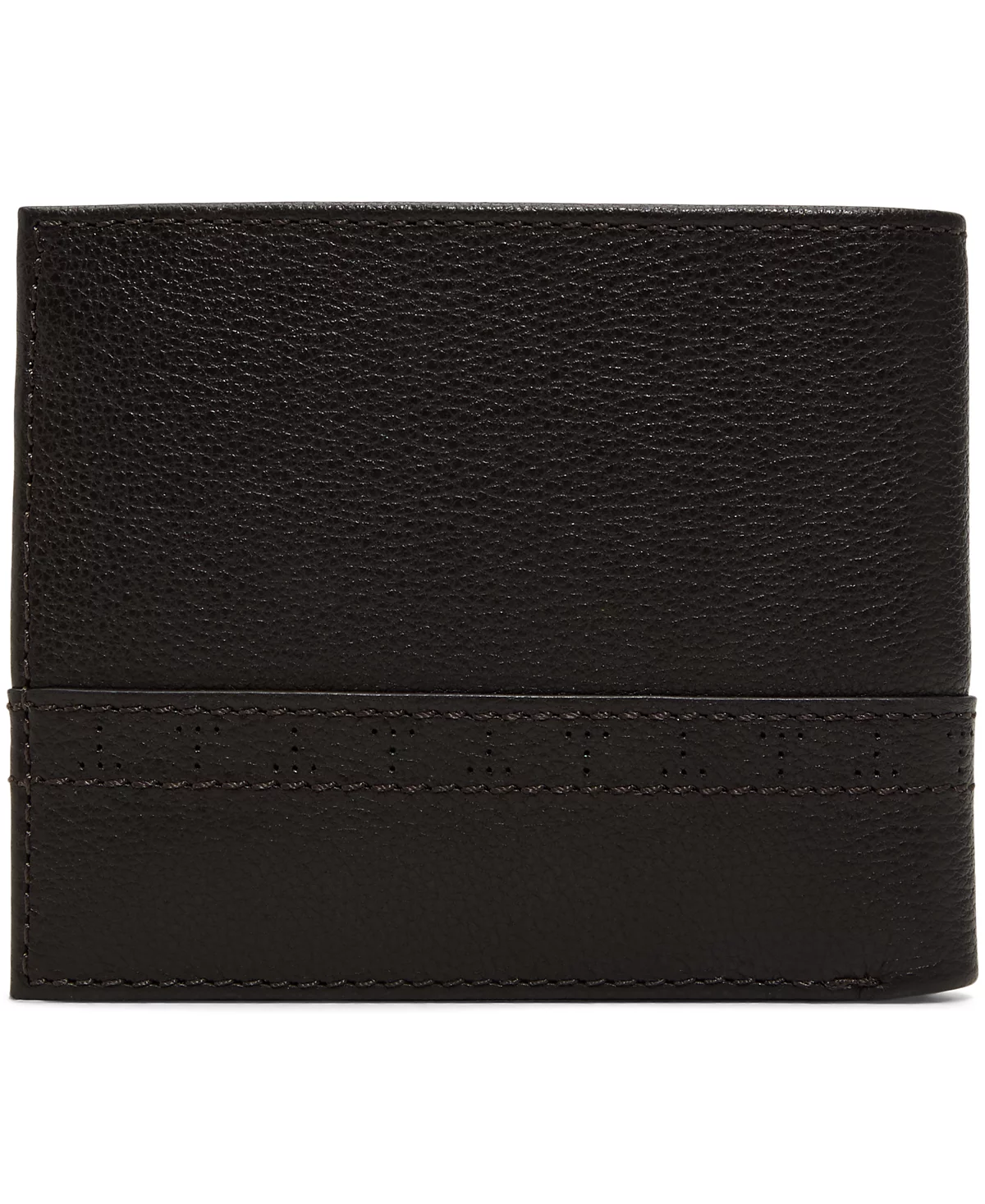 Темно-коричневый кожаный бумажник Ted Baker Pebble 18790₽