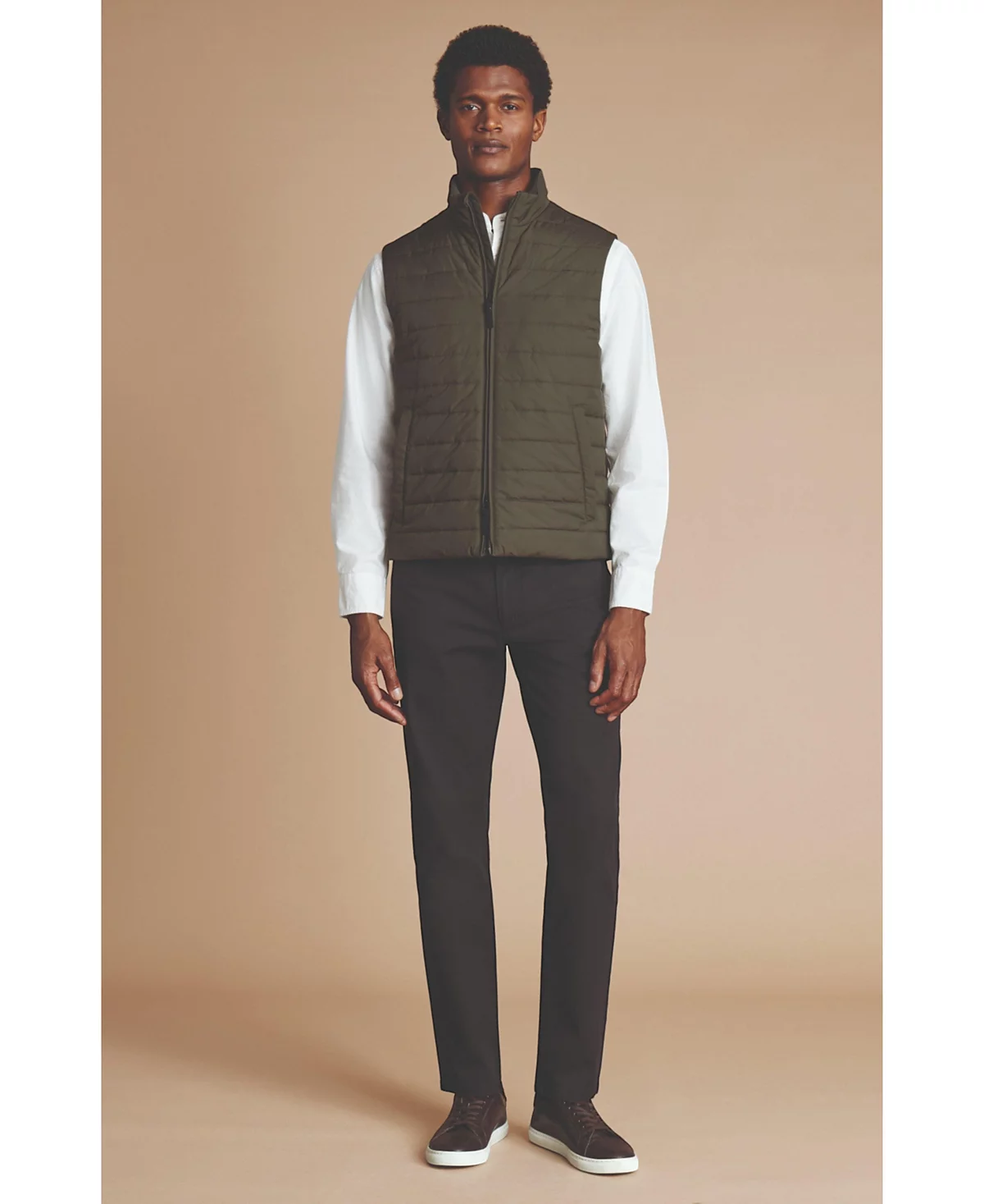 Легкий мужской стеганый жилет Charles Tyrwhitt 32190₽