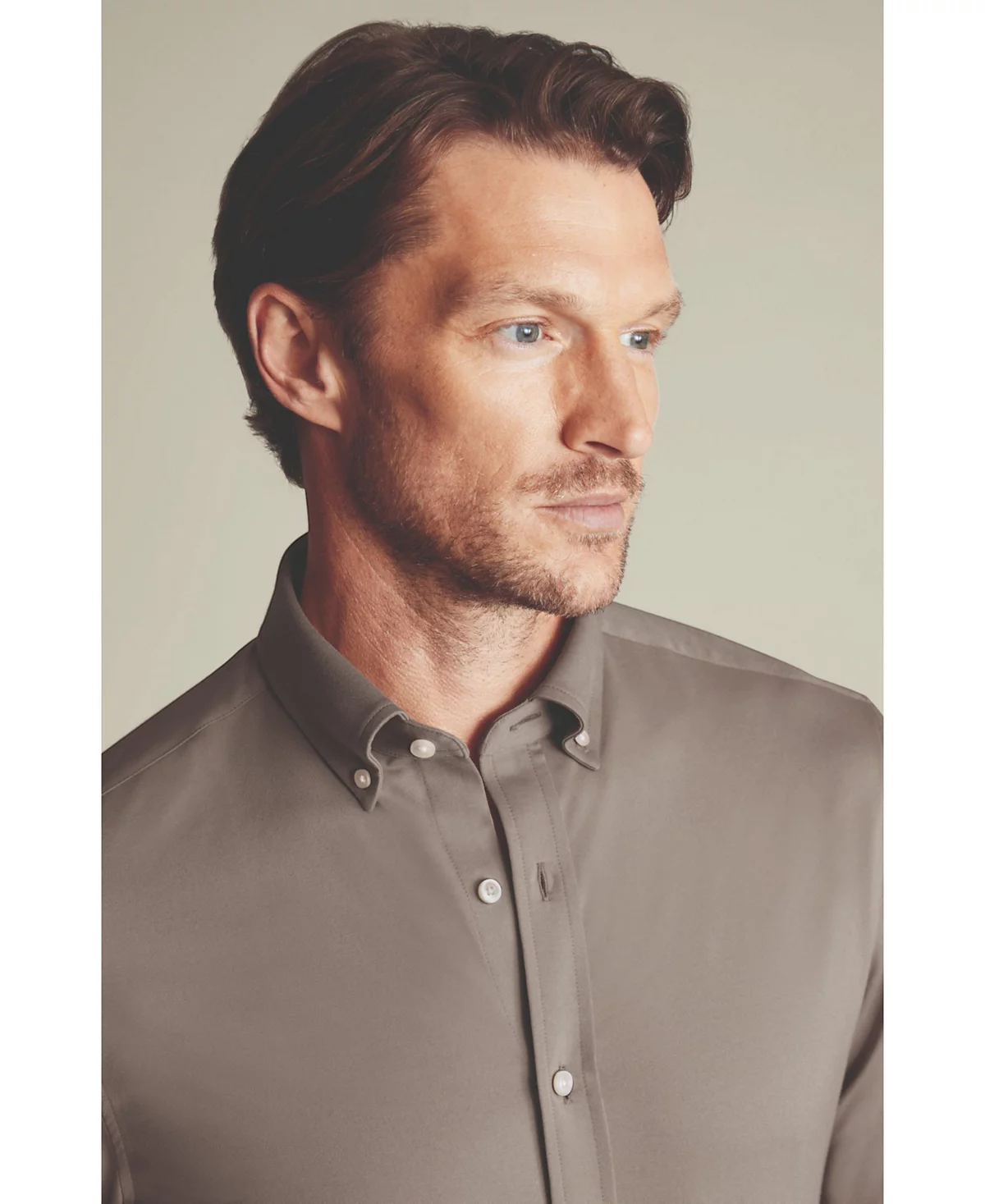 Мужская рубашка из 4-полосного эластичного джерси Charles Tyrwhitt 24590₽