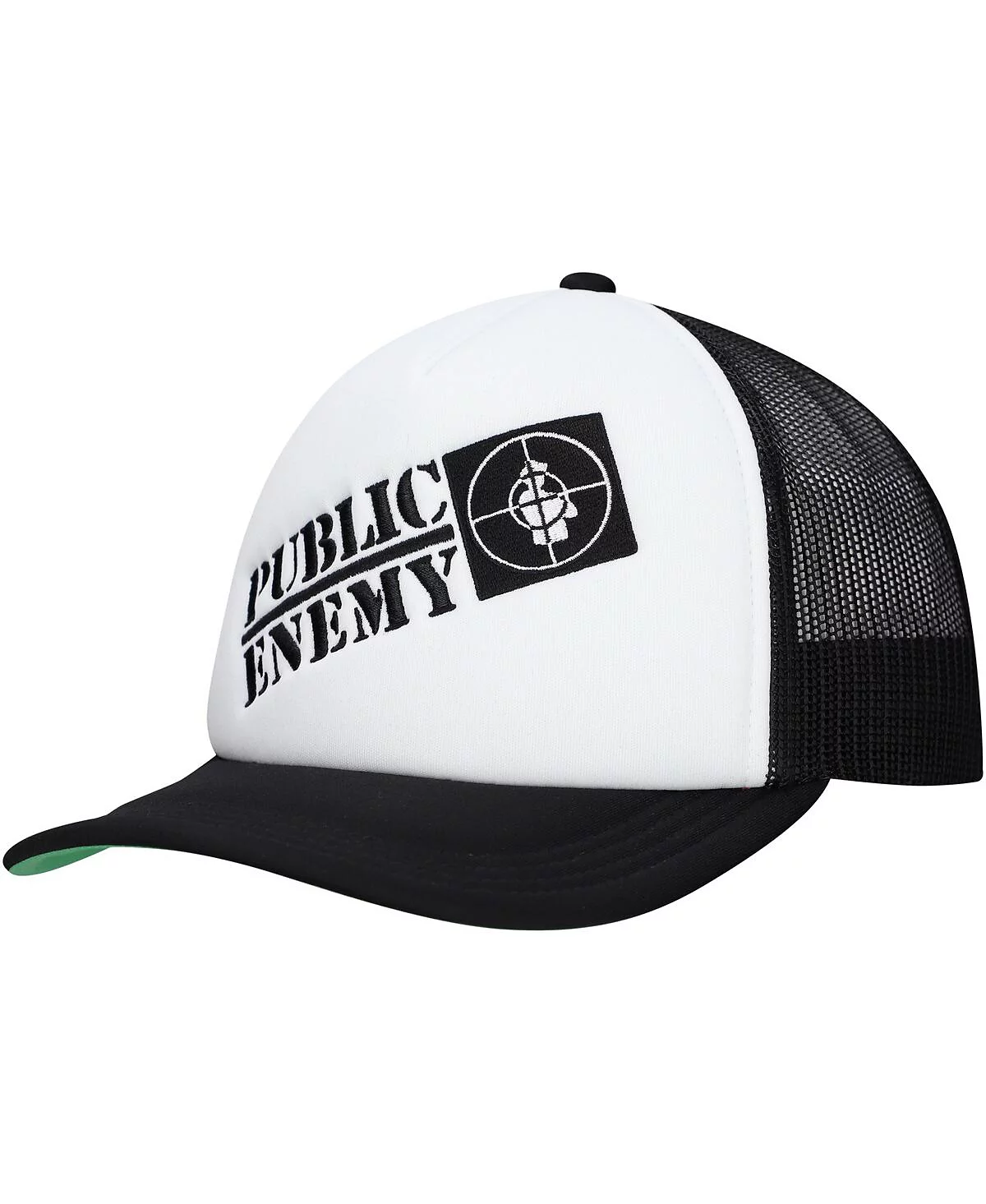 Закрывающая глаза мужская черная шляпа Public Enemy Music Trucker с регулируемой головкой 6690₽