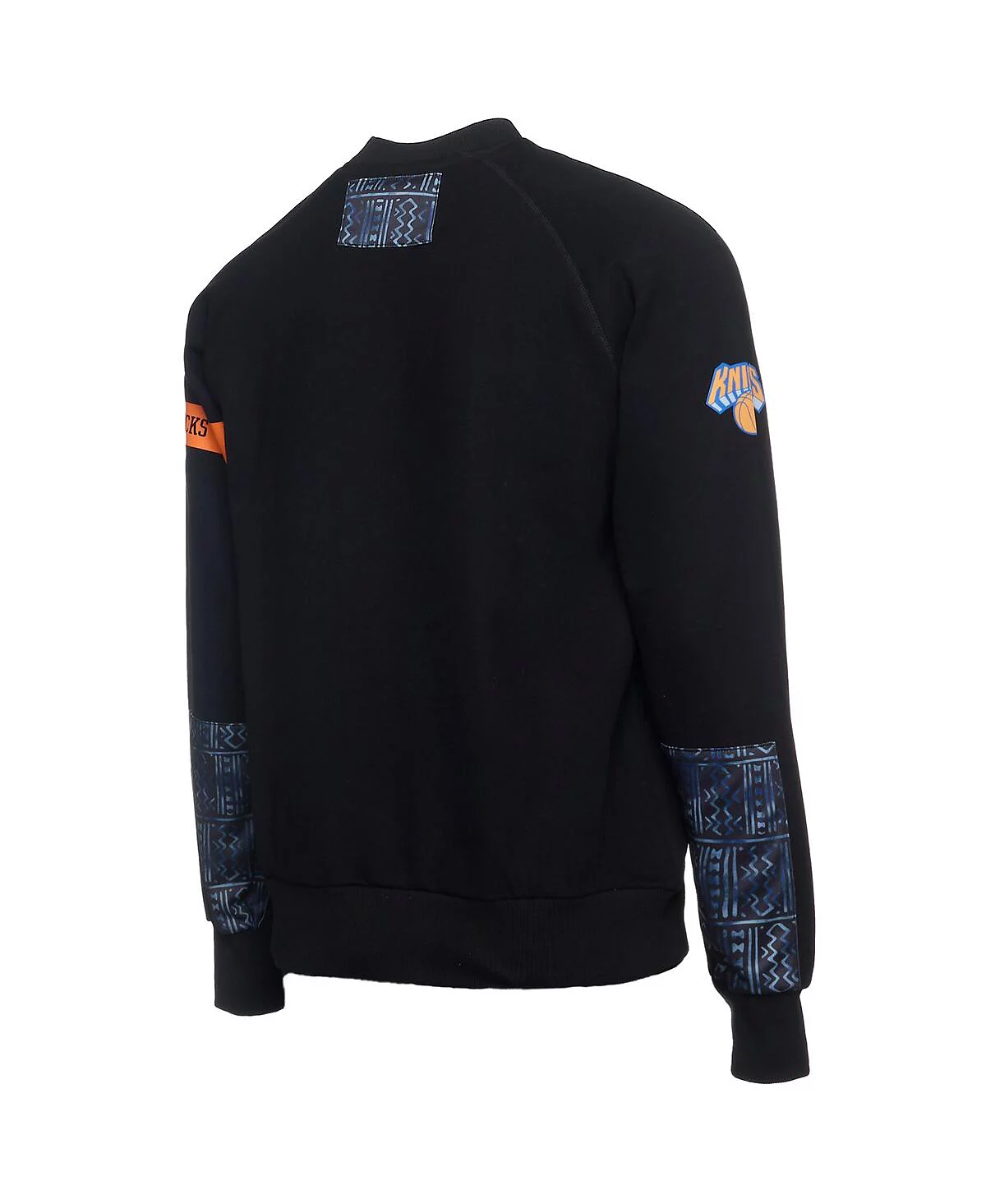 Мужская черная толстовка-пуловер премиум-класса из коллекции New York Knicks Culture Hoops от Two Hype x NBA