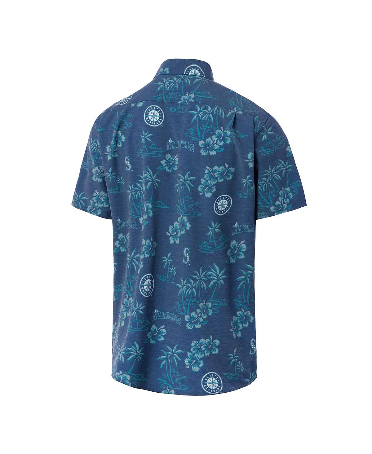 Мужская темно-синяя рубашка Seattle Mariners Kekai на пуговицах от Reyn Spooner
