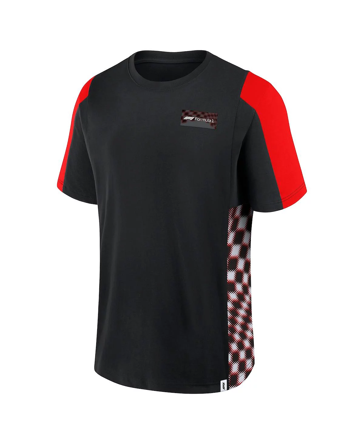 Мужская черная футболка Tempo с сетчатыми вставками в полутоновых тонах от Formula 1 7590₽