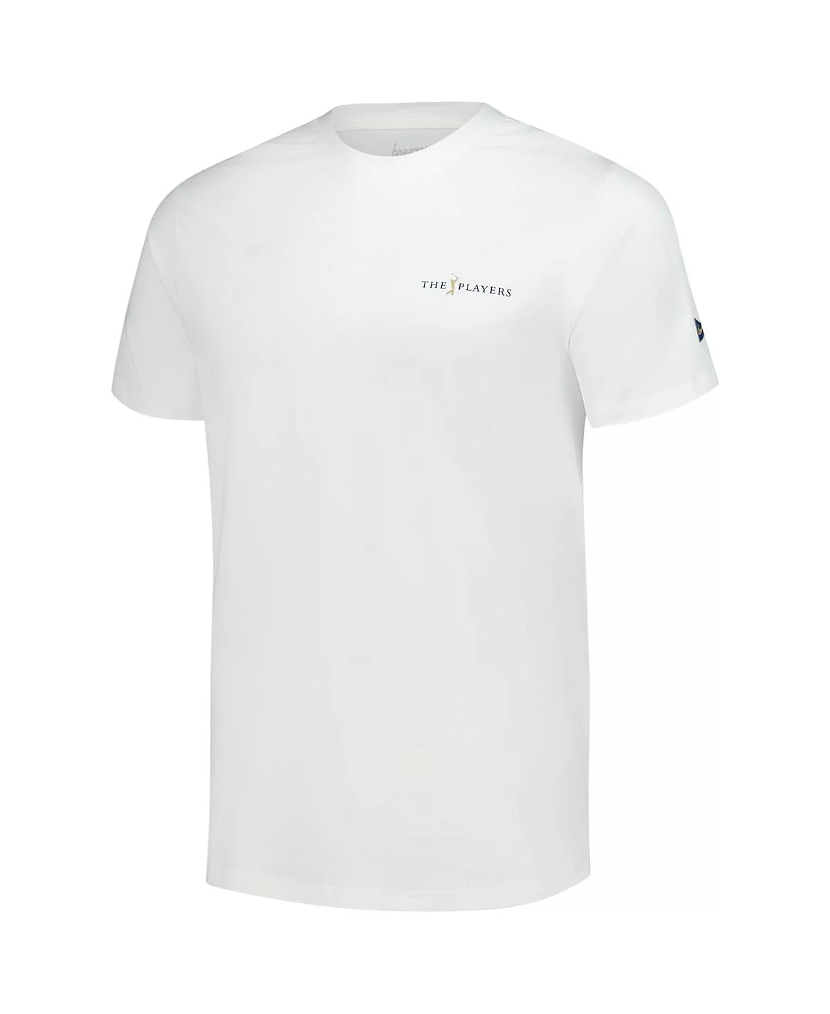 Мужская белая футболка Breezy Golf The Players для команды по погружению на 17-ю лунку