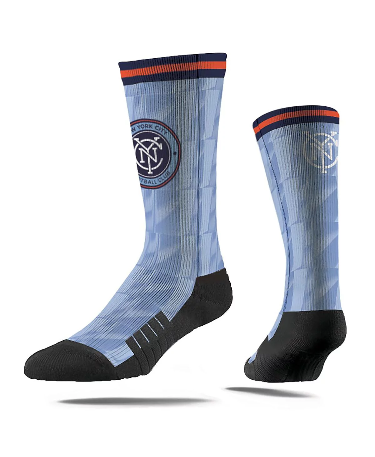 Мужские и женские носки Strideline New York City FC 2025 Jersey Hook Premium Crew от Strideline