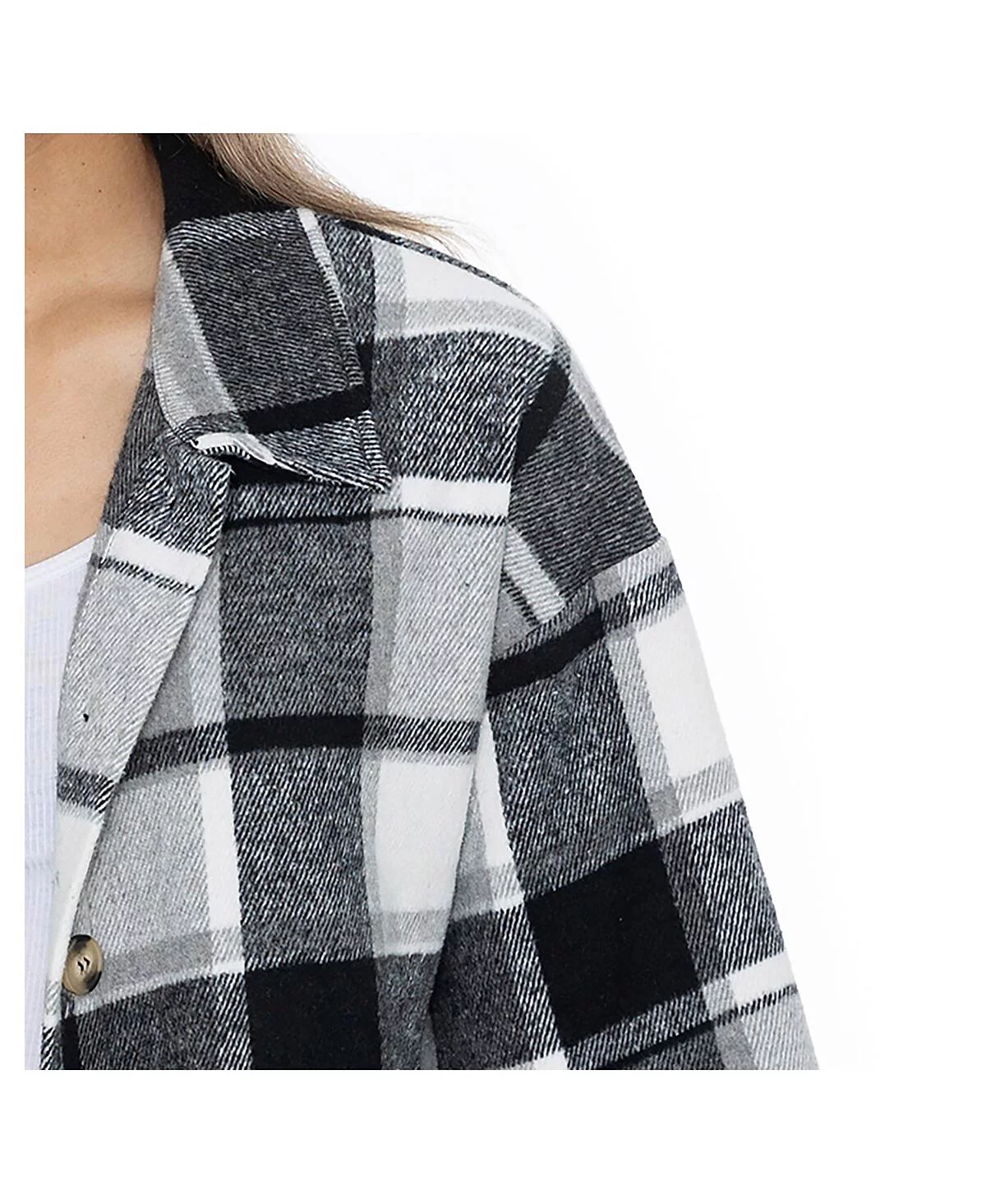 Женская серая верхняя рубашка Gameday Couture от South Carolina Gamecocks в клетку с длинными рукавами и пуговицами из матовой ткани 13290₽