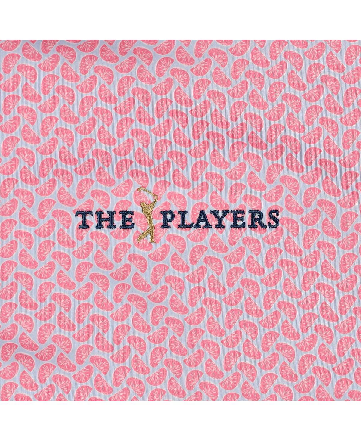 Мужская розовая рубашка-поло FootJoy 2025 THE PLAYERS ProDry Citrus Lisle от FootJoy.