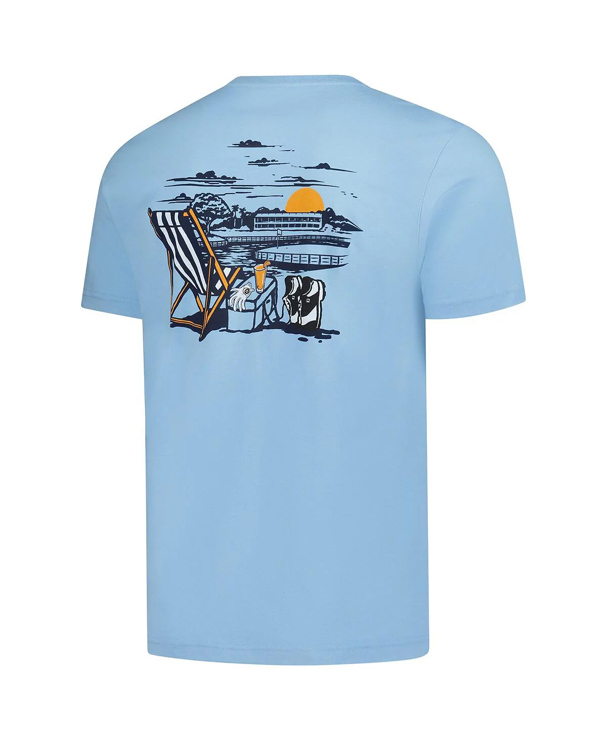 Мужская светло-голубая футболка THE PLAYERS от FootJoy 9490₽