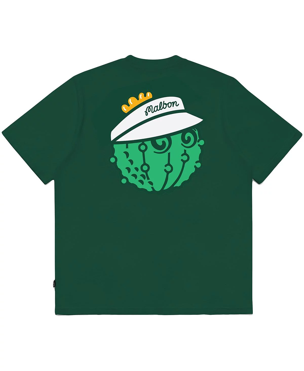 Мужская и женская футболка Malbon Golf Green 2025 WM Phoenix Open Cacti Buckets для гольфа.