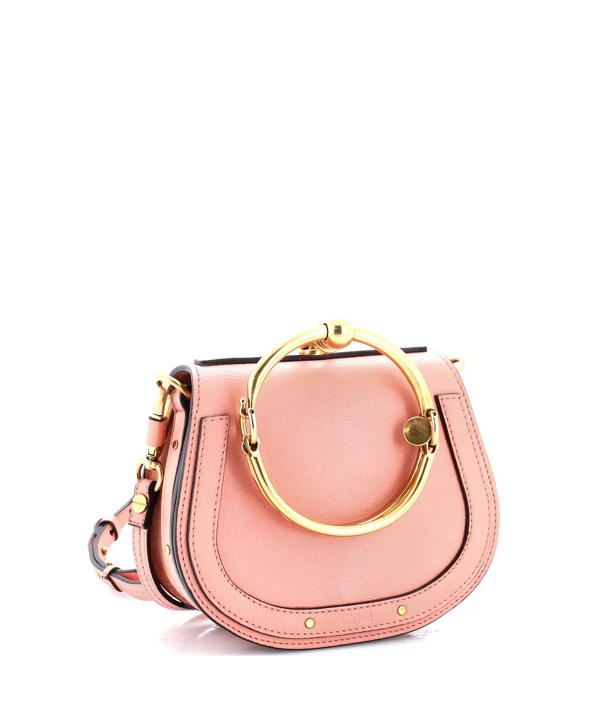 Кожаная сумка через плечо Chloe Small Nile, бывшая в употреблении