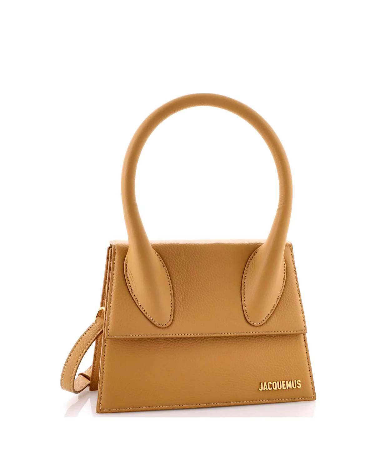 Большая кожаная сумка Le Grand Chiquito от Jacquemus бывшая в употреблении 142990₽