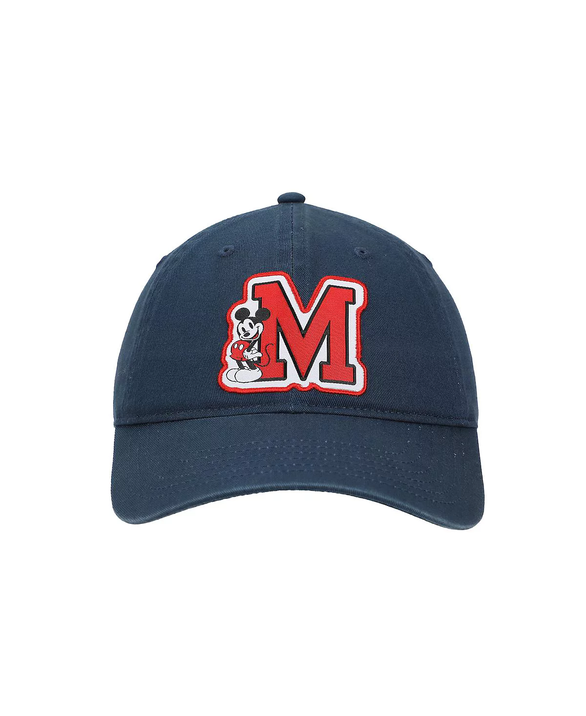 Мужская бейсболка Disney Mickey Mouse M синего цвета с неструктурированным рисунком 3590₽