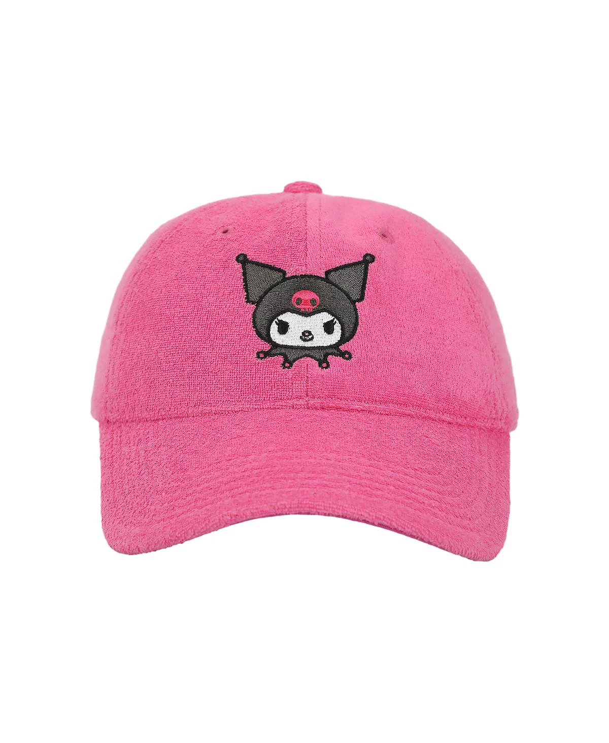 Женская розовая бейсболка Kuromi Character Art-OSFA