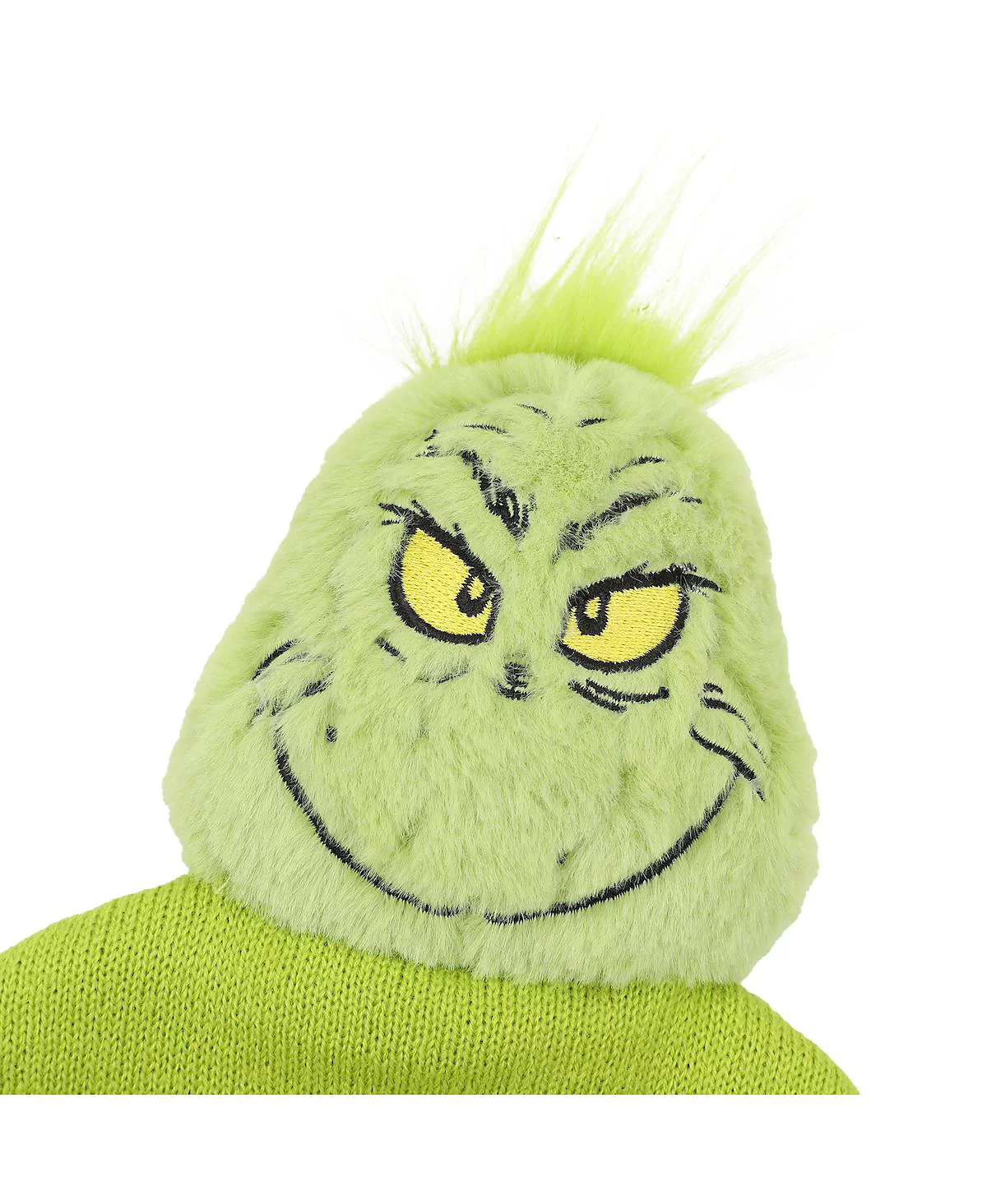 Мужская зеленая шапочка The Grinch с плюшевым помпоном в виде персонажа