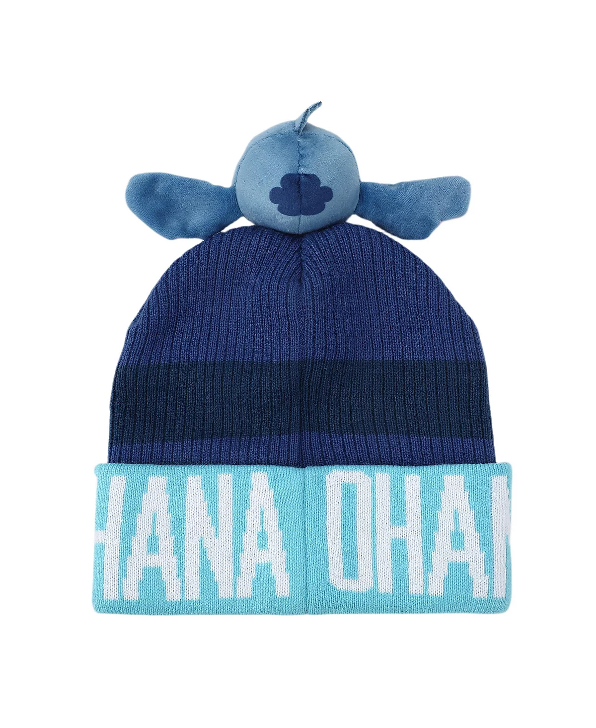 Мужская шапочка с манжетами Stitch Ohana от Disney для мужчин с плюшевым помпоном в виде персонажа 2590₽