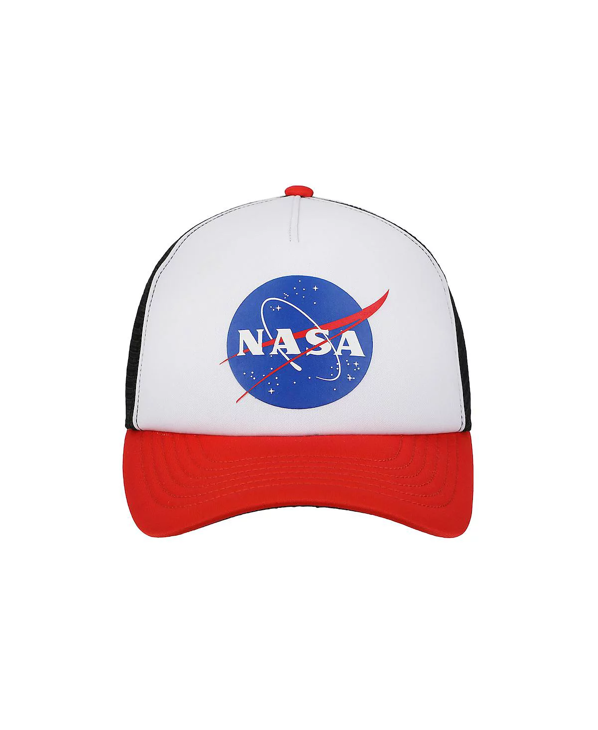 Мужская красно-белая шляпа дальнобойщика с логотипом НАСА 3590₽