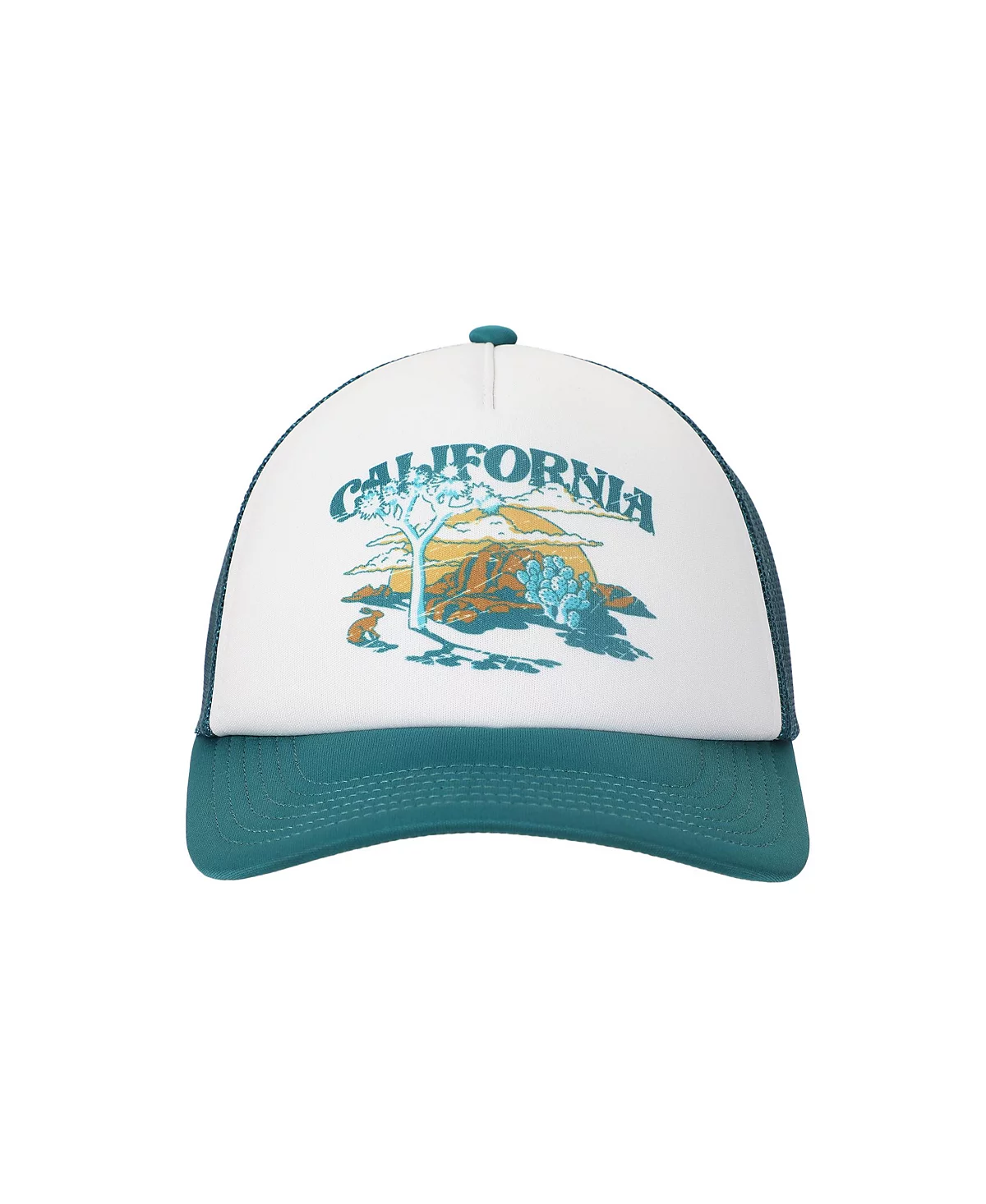 Калифорнийские горы и пустыня Белая и зеленая шляпа дальнобойщика из пенопласта 2890₽