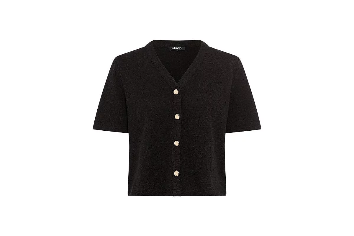 Женский укороченный кардиган Olsen с коротким рукавом 22690₽