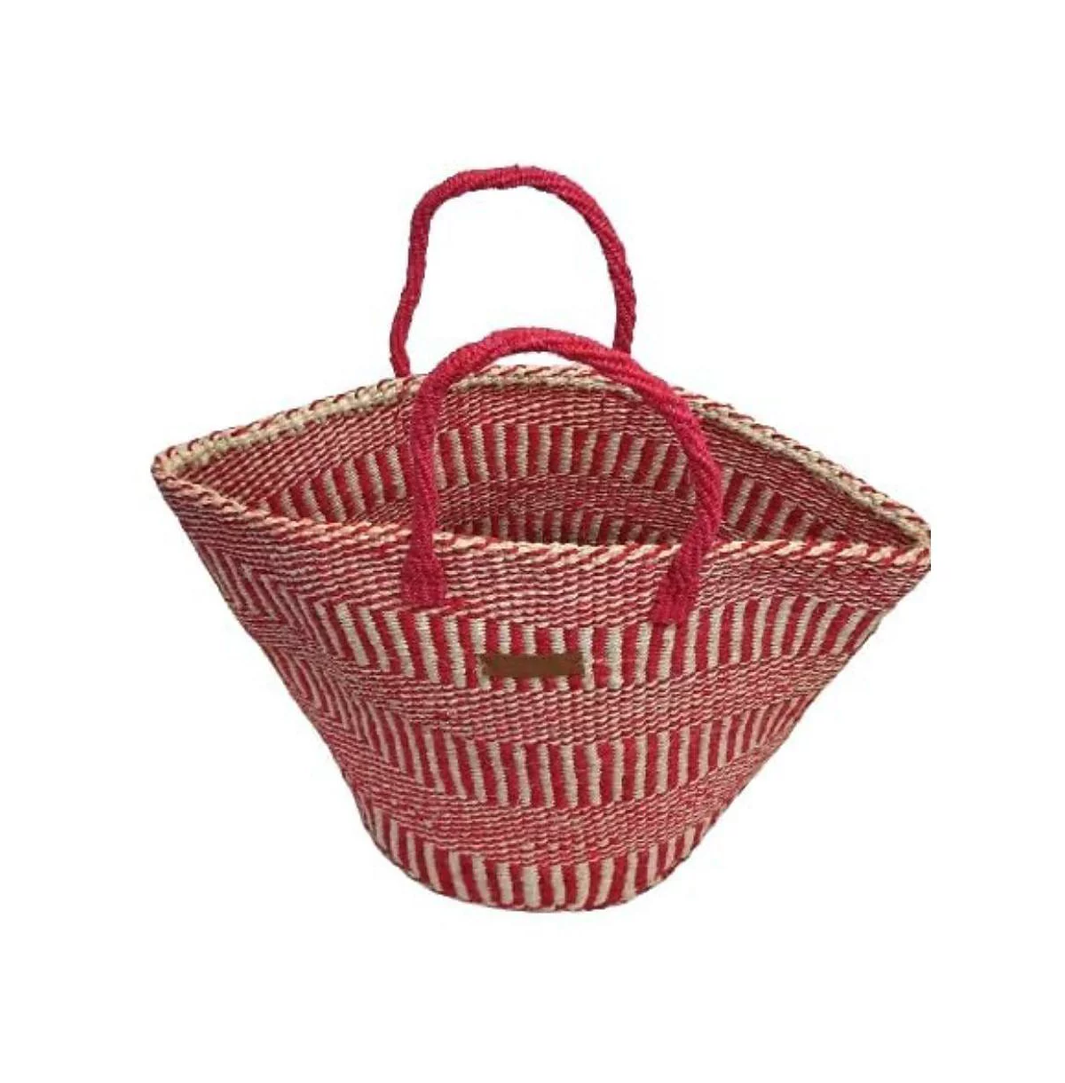 Роскошная рыночная сумка ручной работы из сизаля Brave