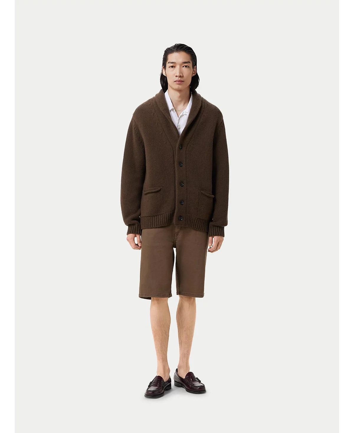 Мужской кашемировый кардиган с шалевым воротником Gobi Cashmere 81790₽