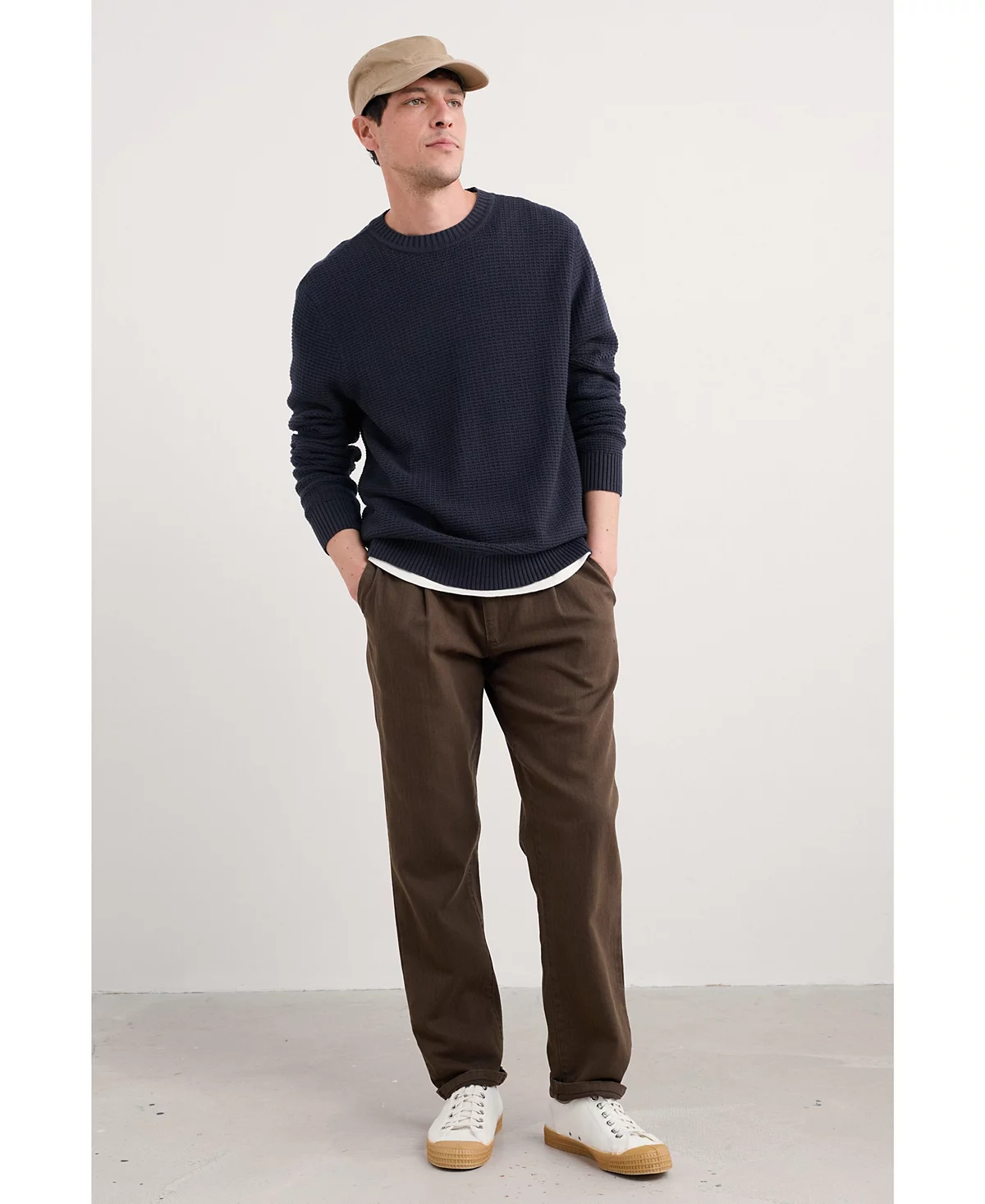 Мужской бизань-свитер из морской соли Cornwall