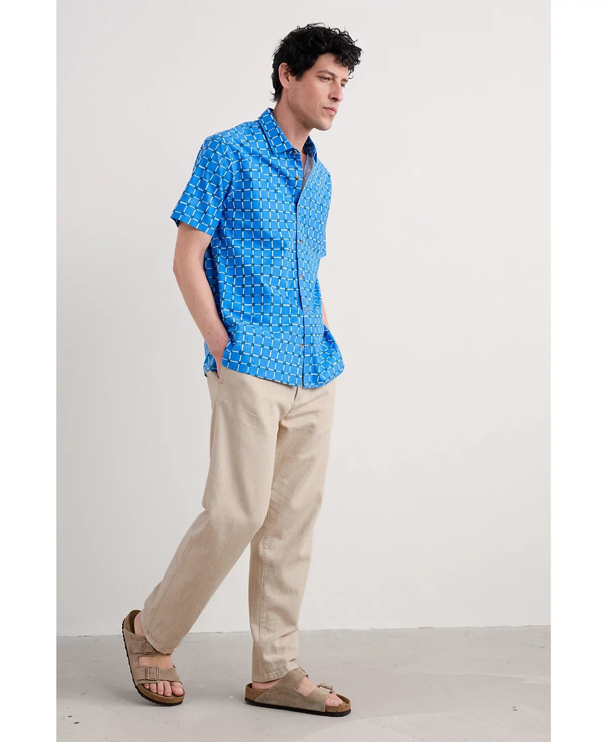 Мужские брюки-мессак из морской соли Корнуолла