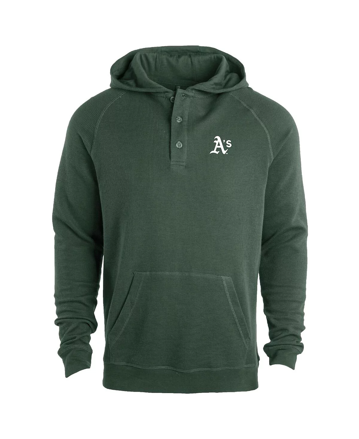 Мужская толстовка-пуловер реглан Dunbrooke Green Athletics Montana с капюшоном 10490₽