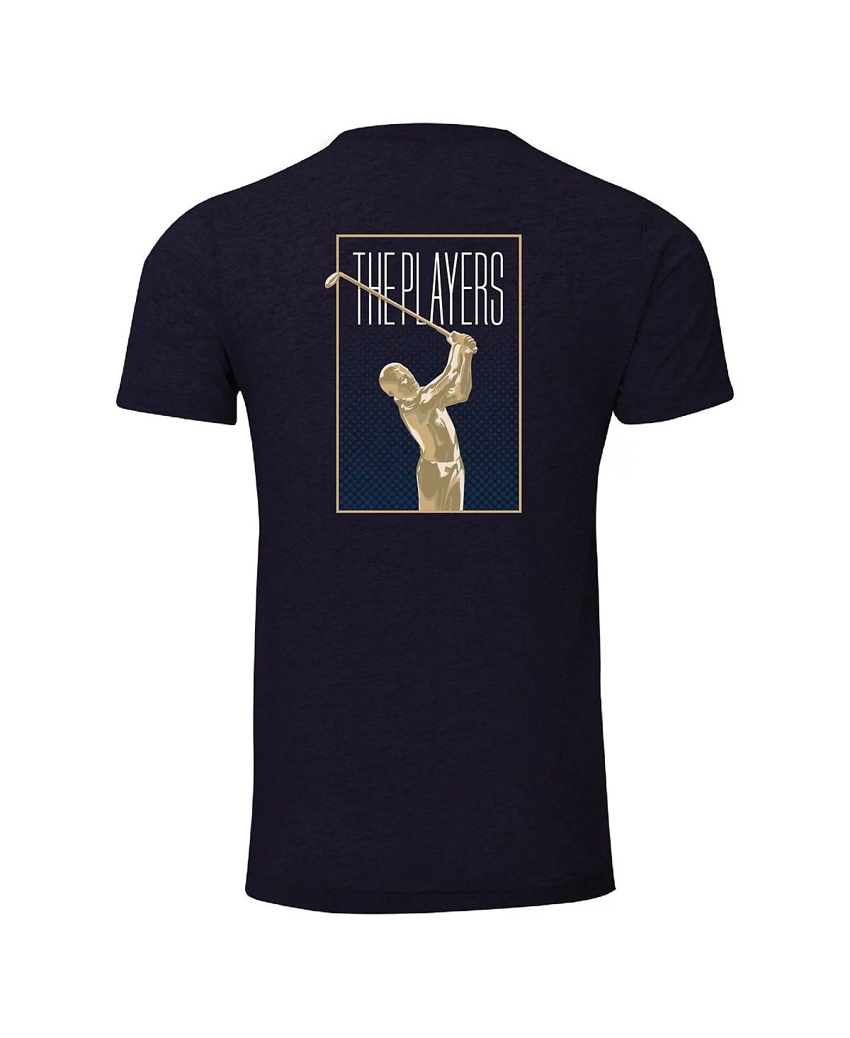 Мужская синяя футболка Ahead THE PLAYERS Trophy Instant Classic Tri-Blend от Ahead