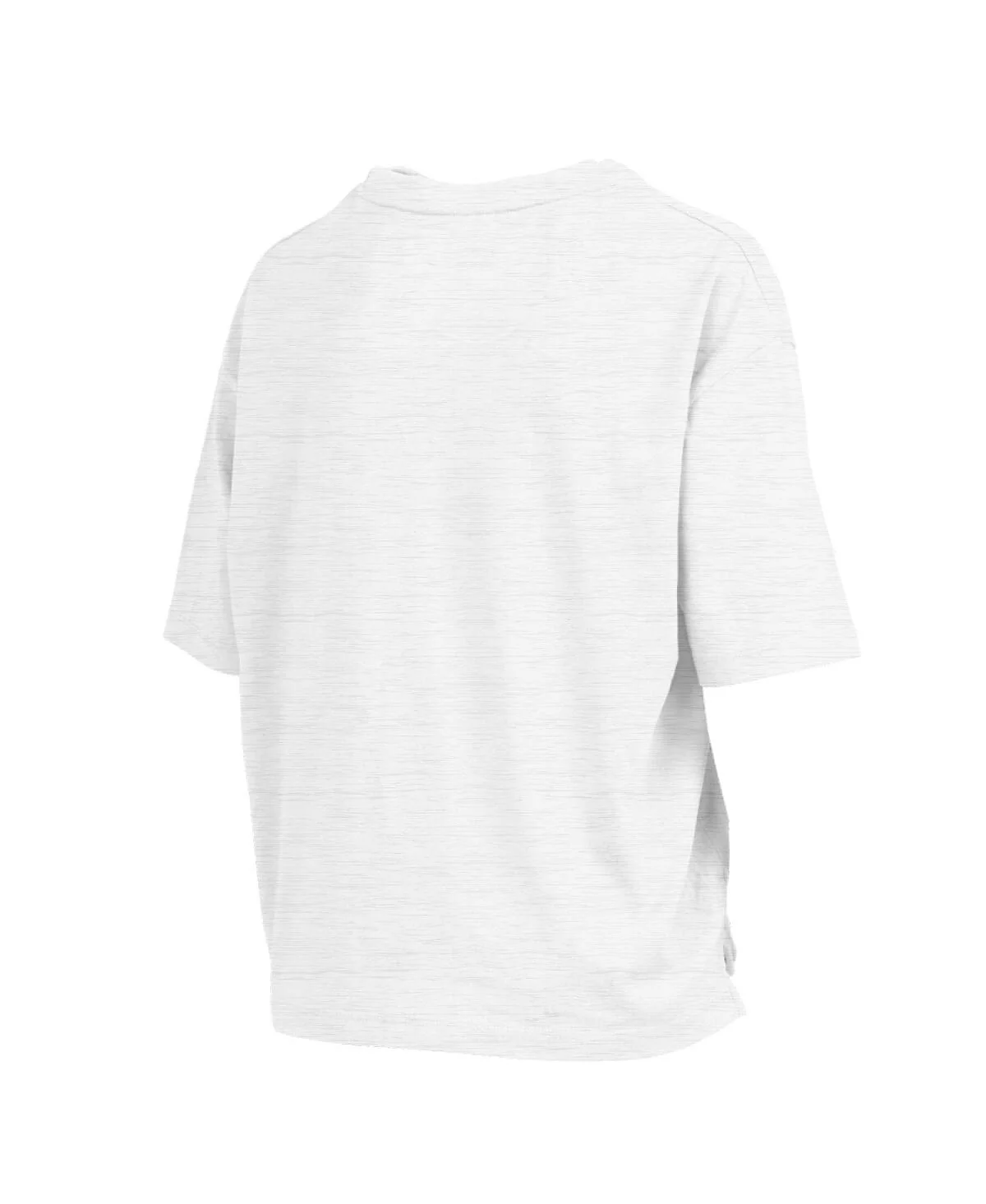 Женская белая футболка оверсайз Pressbox от West Virginia Mountaineers Harmony