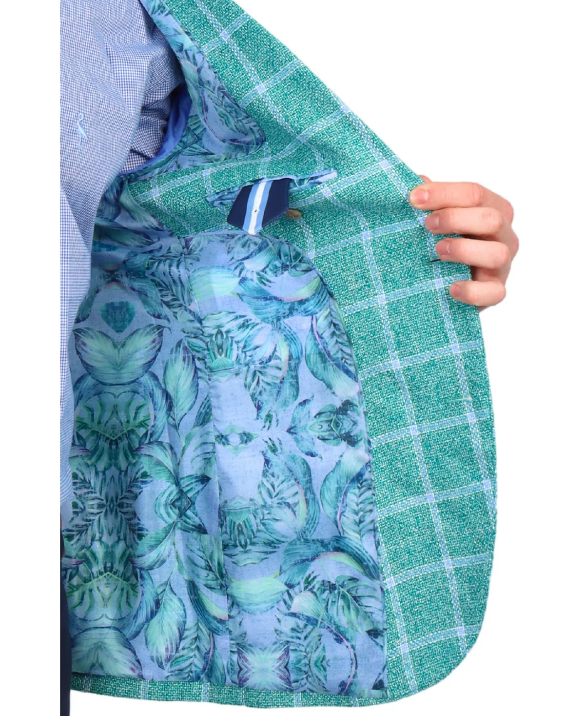 Мужская спортивная куртка Tailorbyrd из окрашенной пряжи с оконным стеклом 28590₽