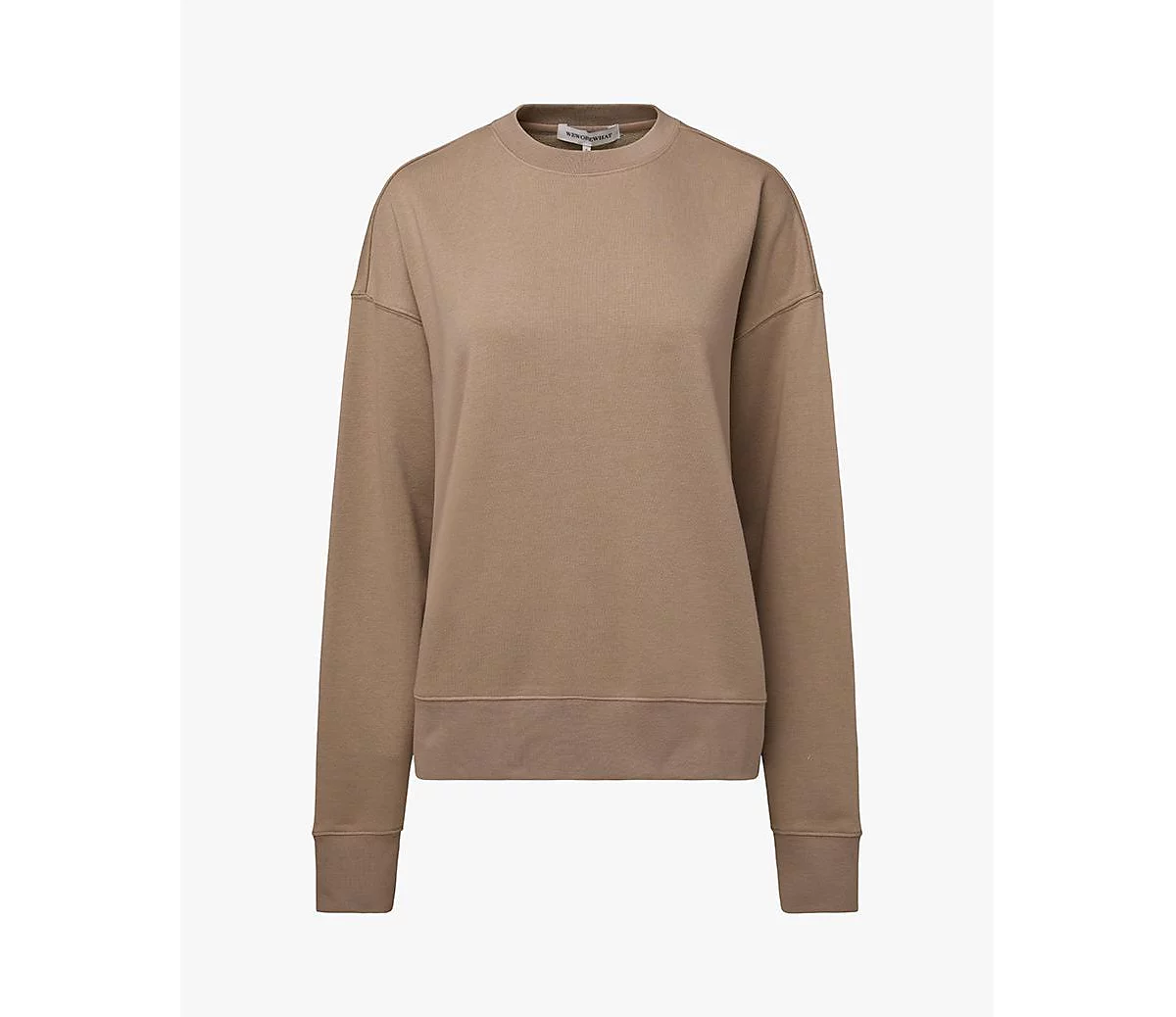 Нам понравилась женская толстовка оверсайз с круглым вырезом горловины 16790₽