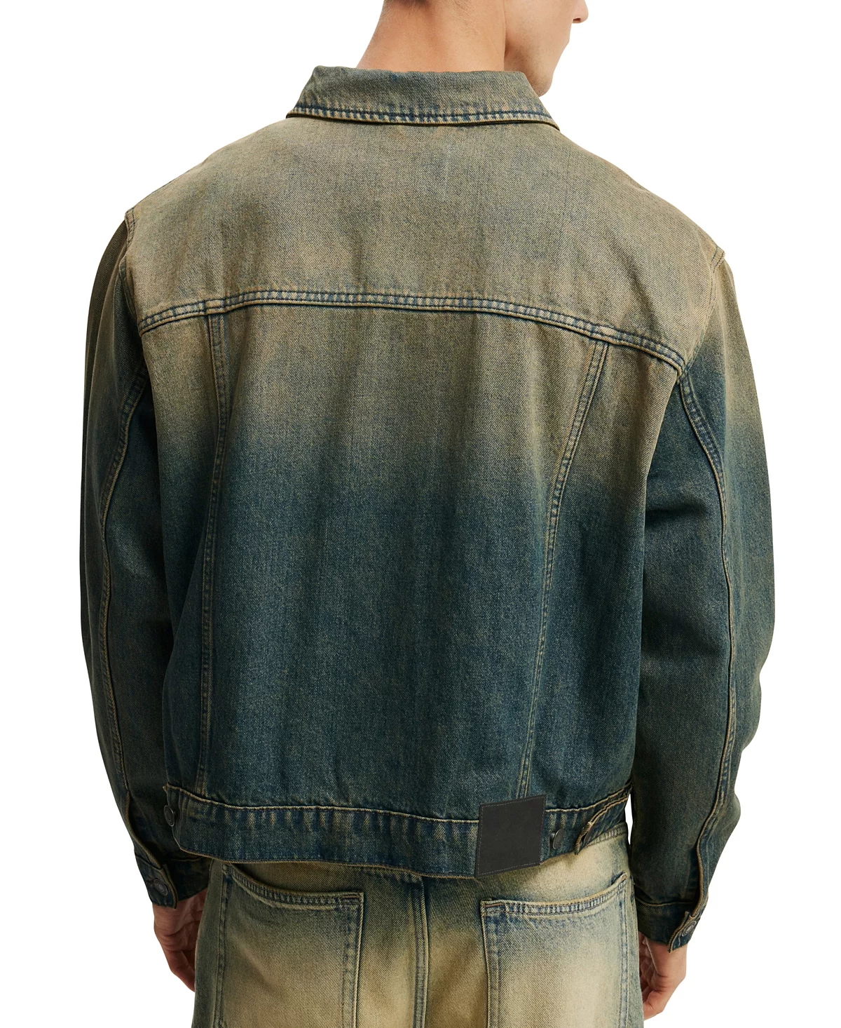 Мужская джинсовая куртка дальнобойщика ИЗ ХЛОПКА 20890₽