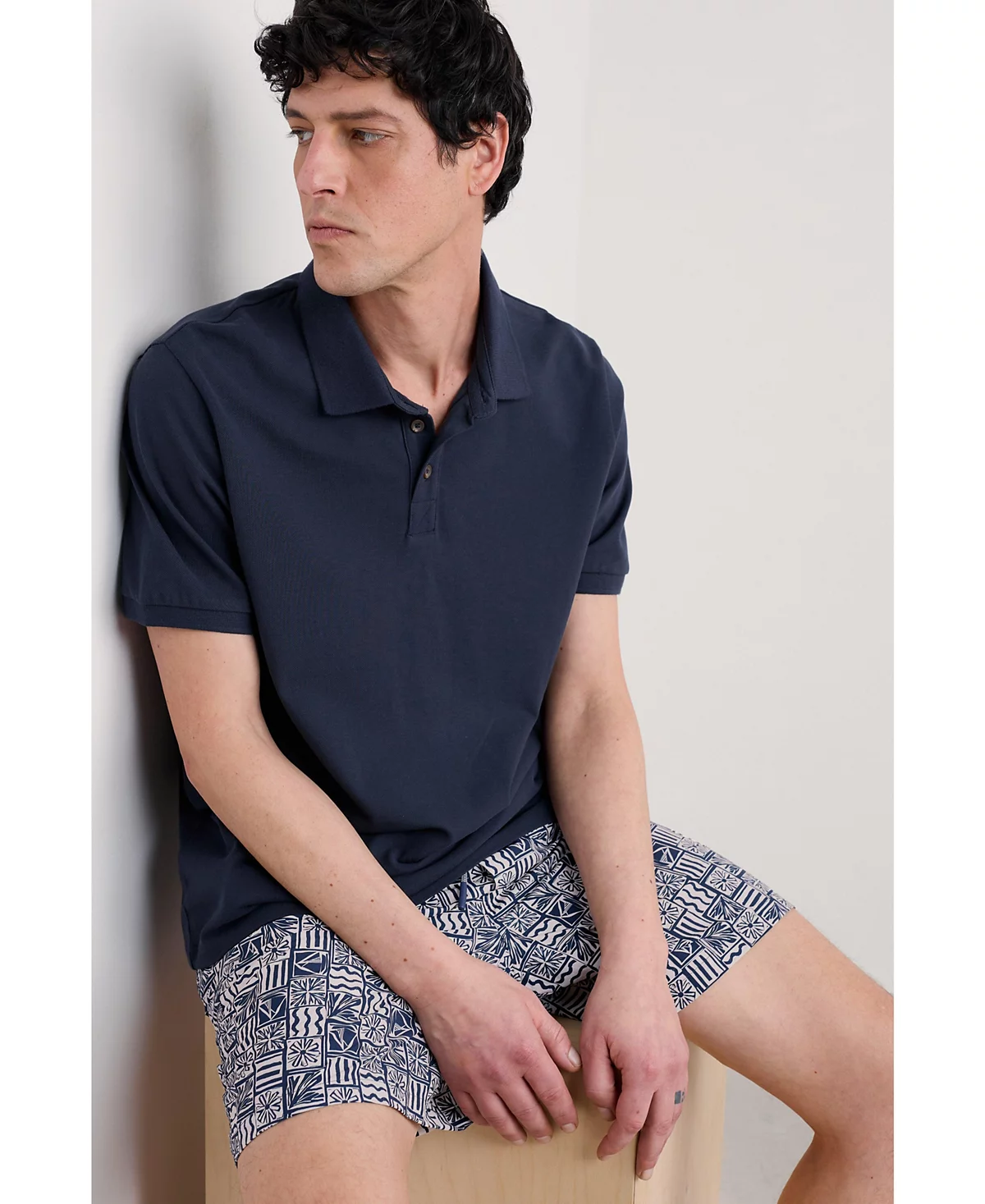 Мужское поло Balefire из морской соли Cornwall