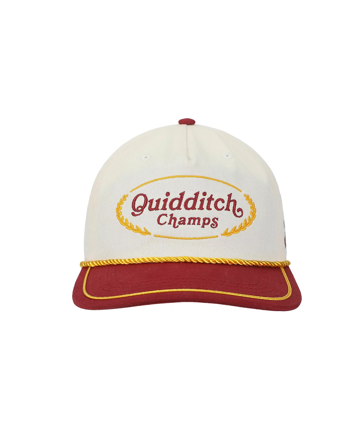 Мужская кепка-снэпбэк чемпиона Гарри Поттера по квиддичу белая с красным 3790₽