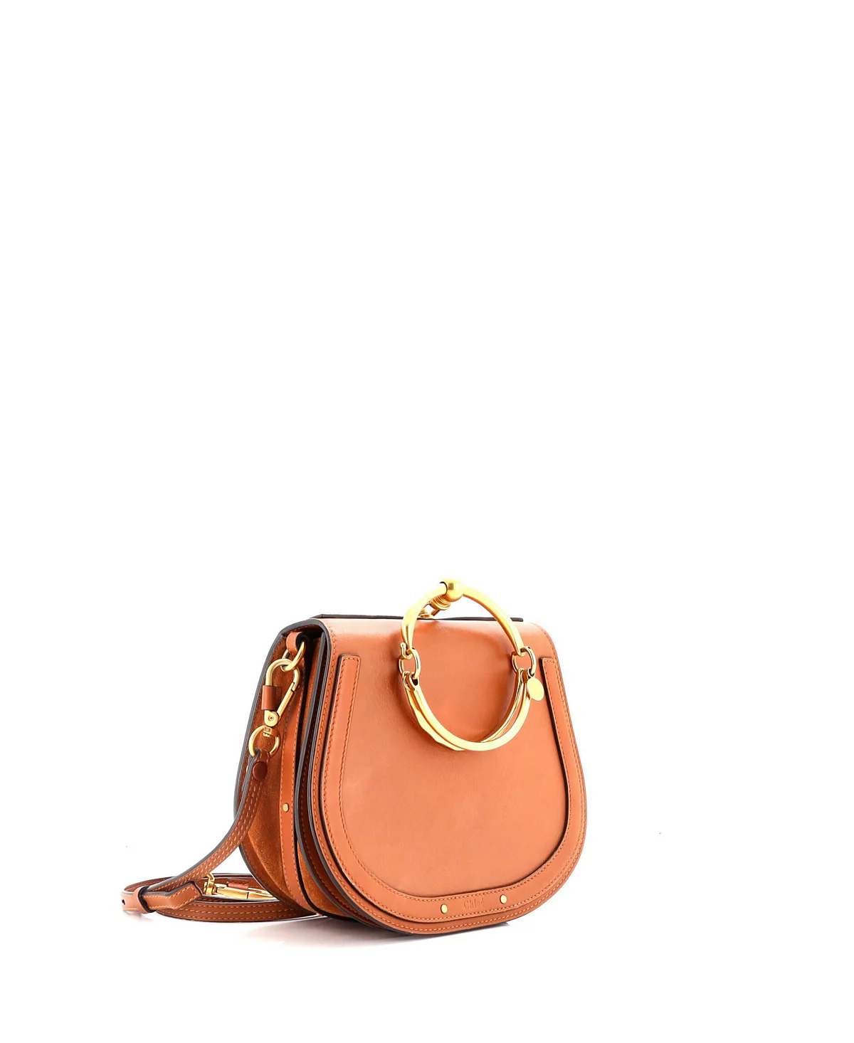 Кожаная сумка через плечо Chloe Medium Nile бывшая в употреблении 158490₽