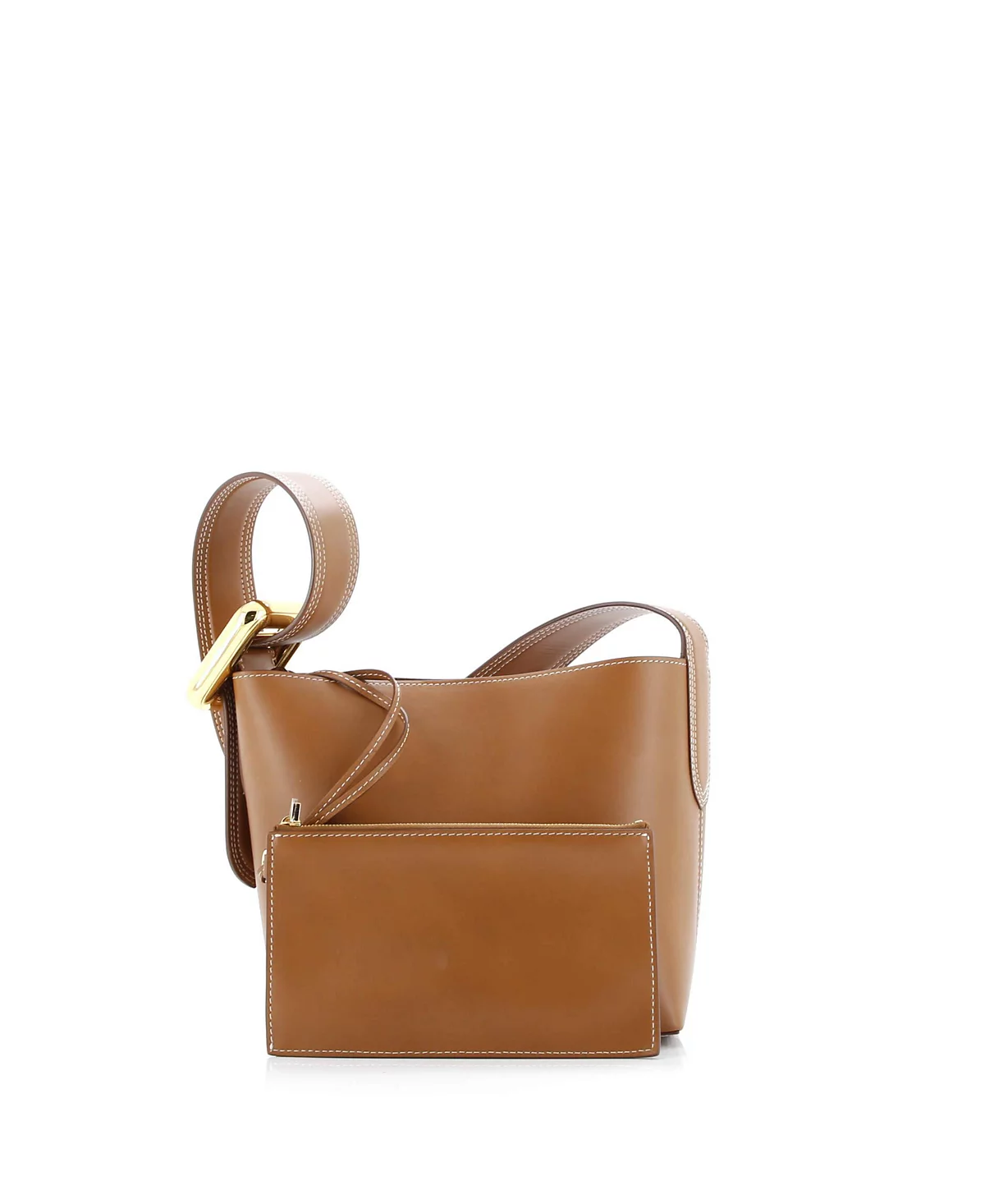 Кожаная сумка-ведро Jacquemus Small Le Regalo бывшая в употреблении 131890₽