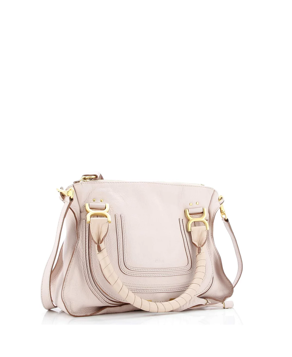 Кожаная сумка Chloe Medium Marcie бывшая в употреблении 172190₽
