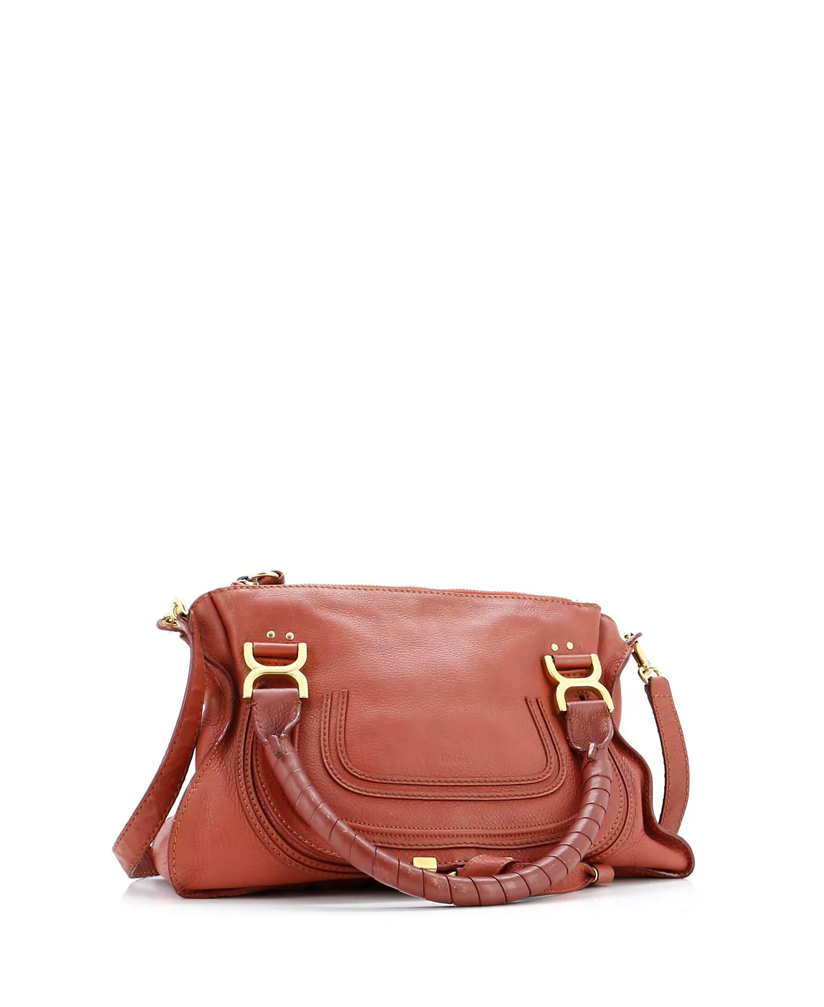 Кожаная сумка Chloe Medium Marcie бывшая в употреблении 120790₽