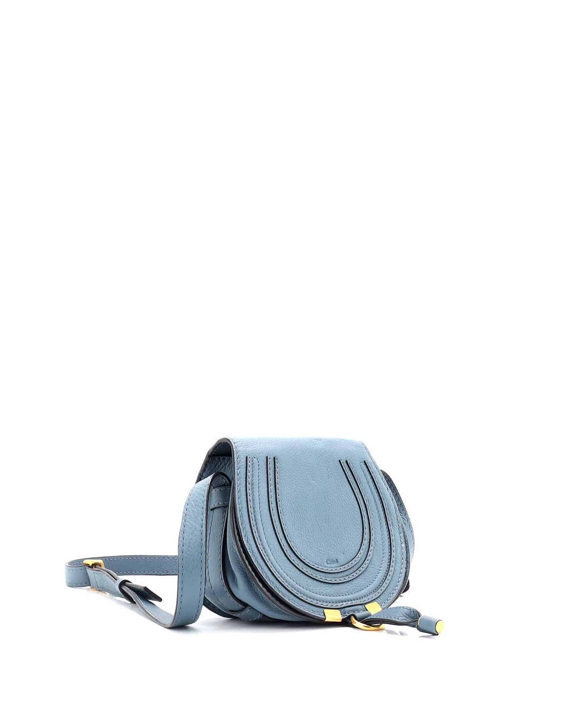 Кожаная сумка через плечо Chloe Mini Marcie бывшая в употреблении 129290₽