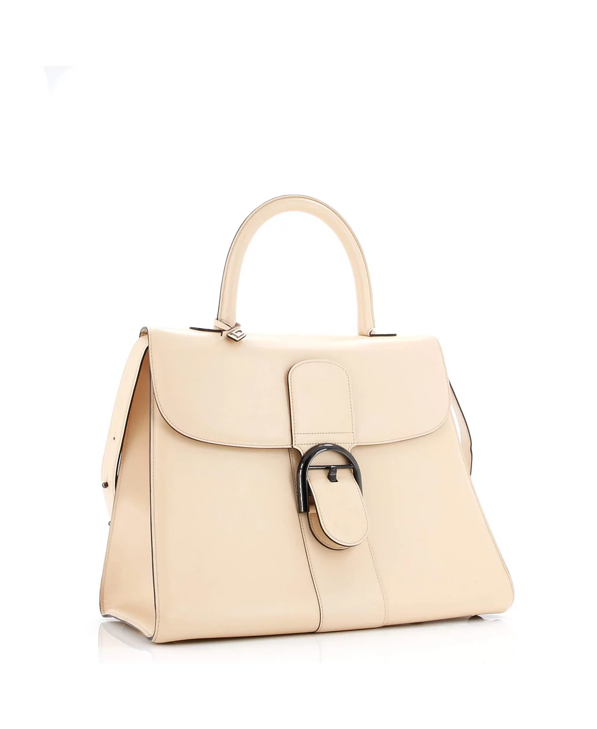 Кожаная сумка Delvaux GM Brillant с верхней ручкой, бывшая в употреблении