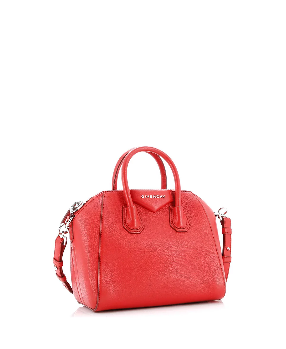 Кожаная сумка Givenchy Mini Antigona бывшая в употреблении 155890₽